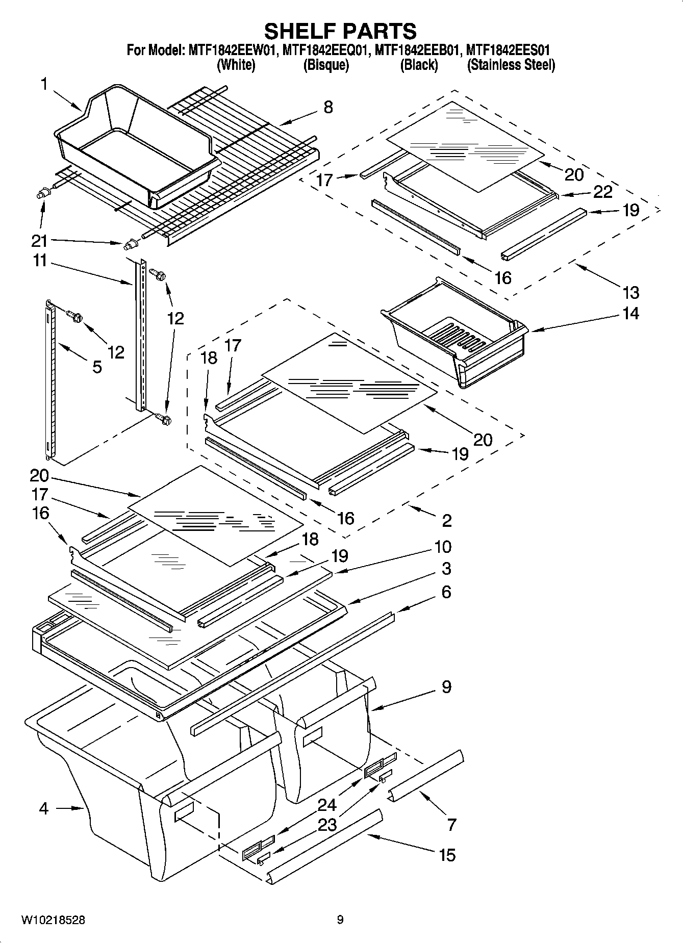 05 - SHELF PARTS