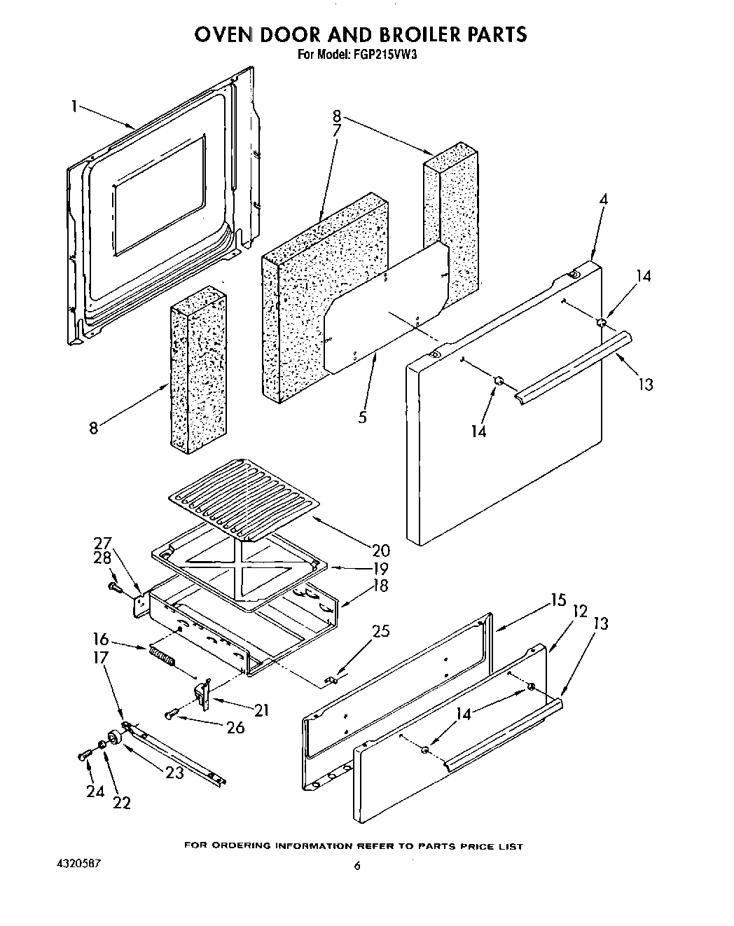 05 - OVEN DOOR AND BROILER