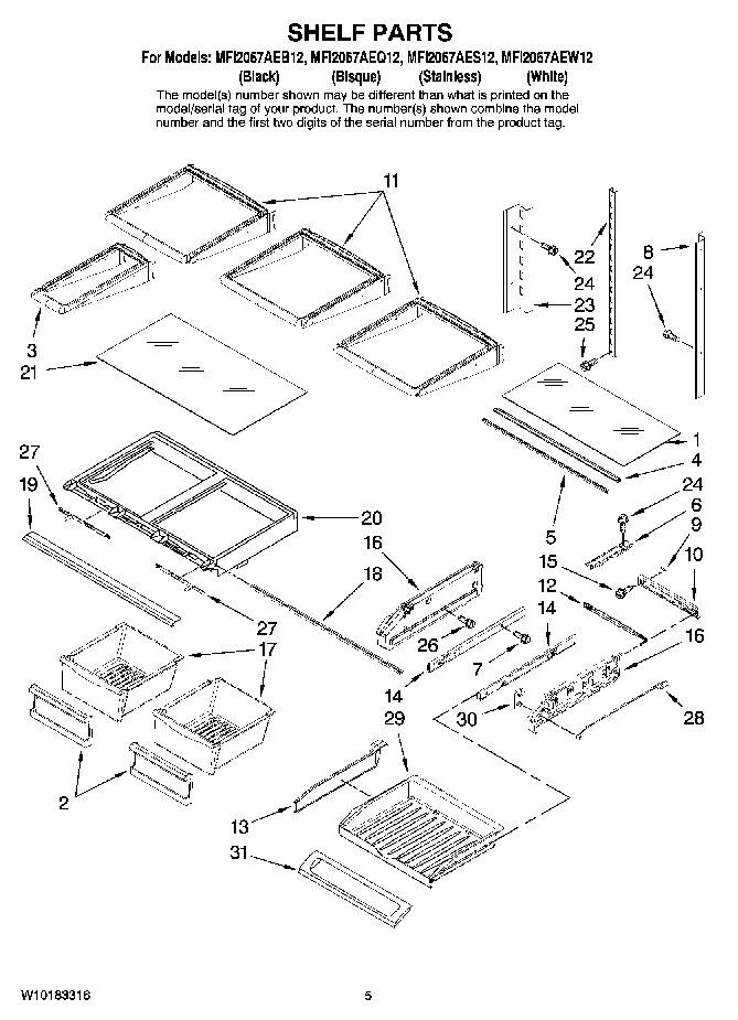 03 - SHELF PARTS