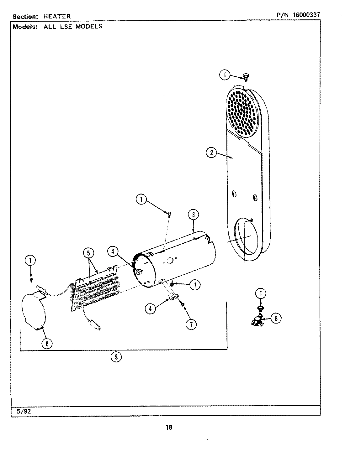 10 - HEATER (LSE7800AEL,AEW)