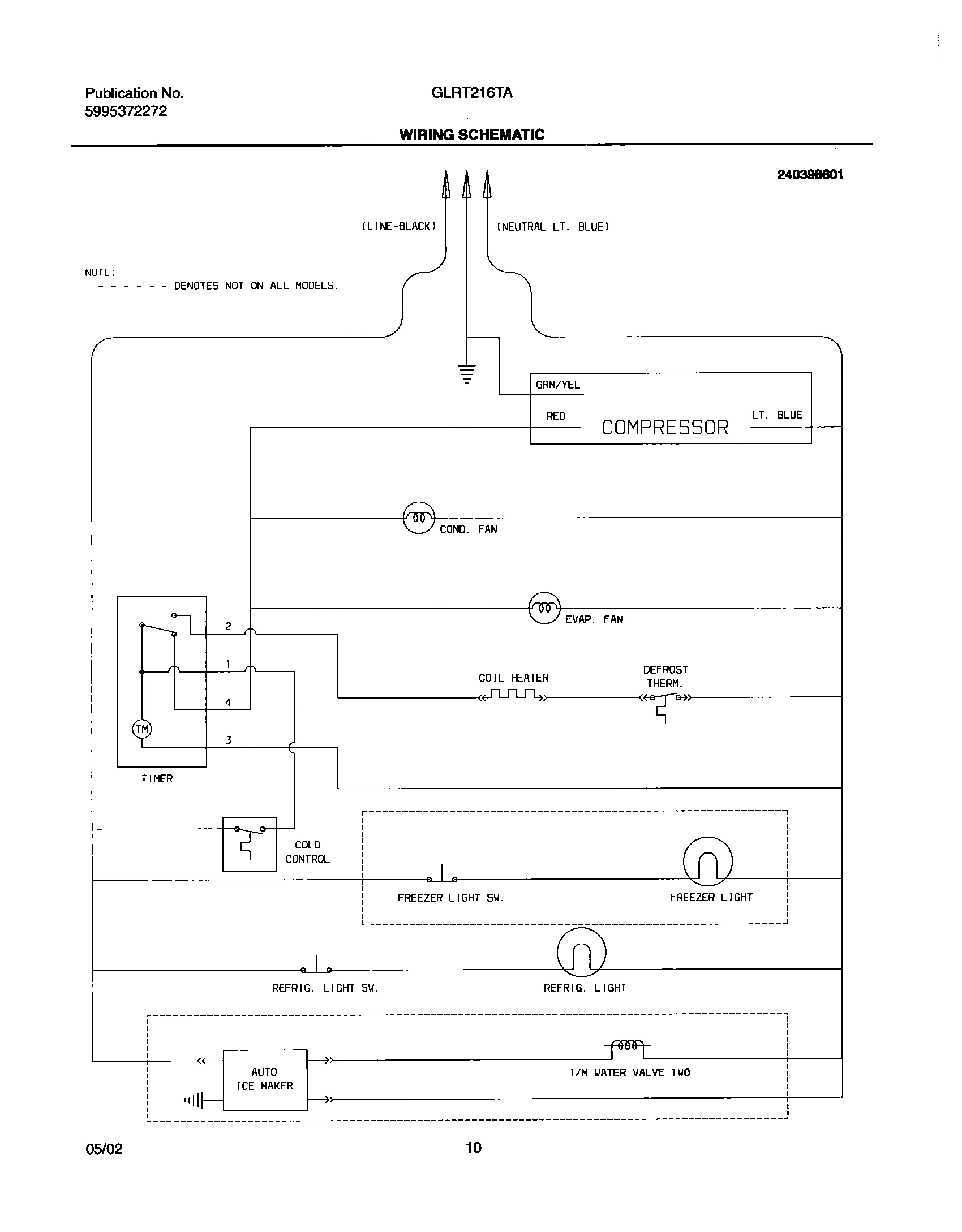 10 - WIRING SCHEMATIC