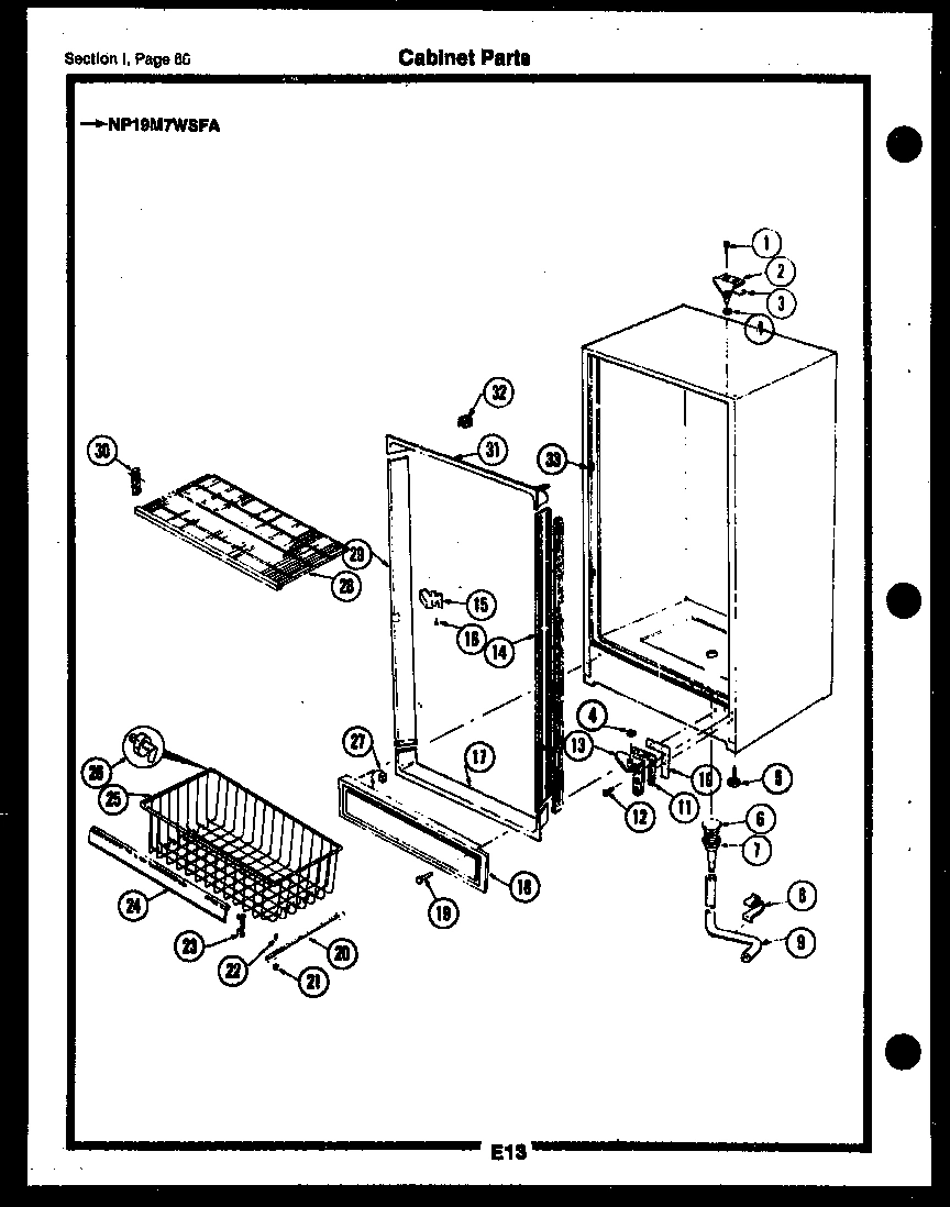23 - CABINET PARTS