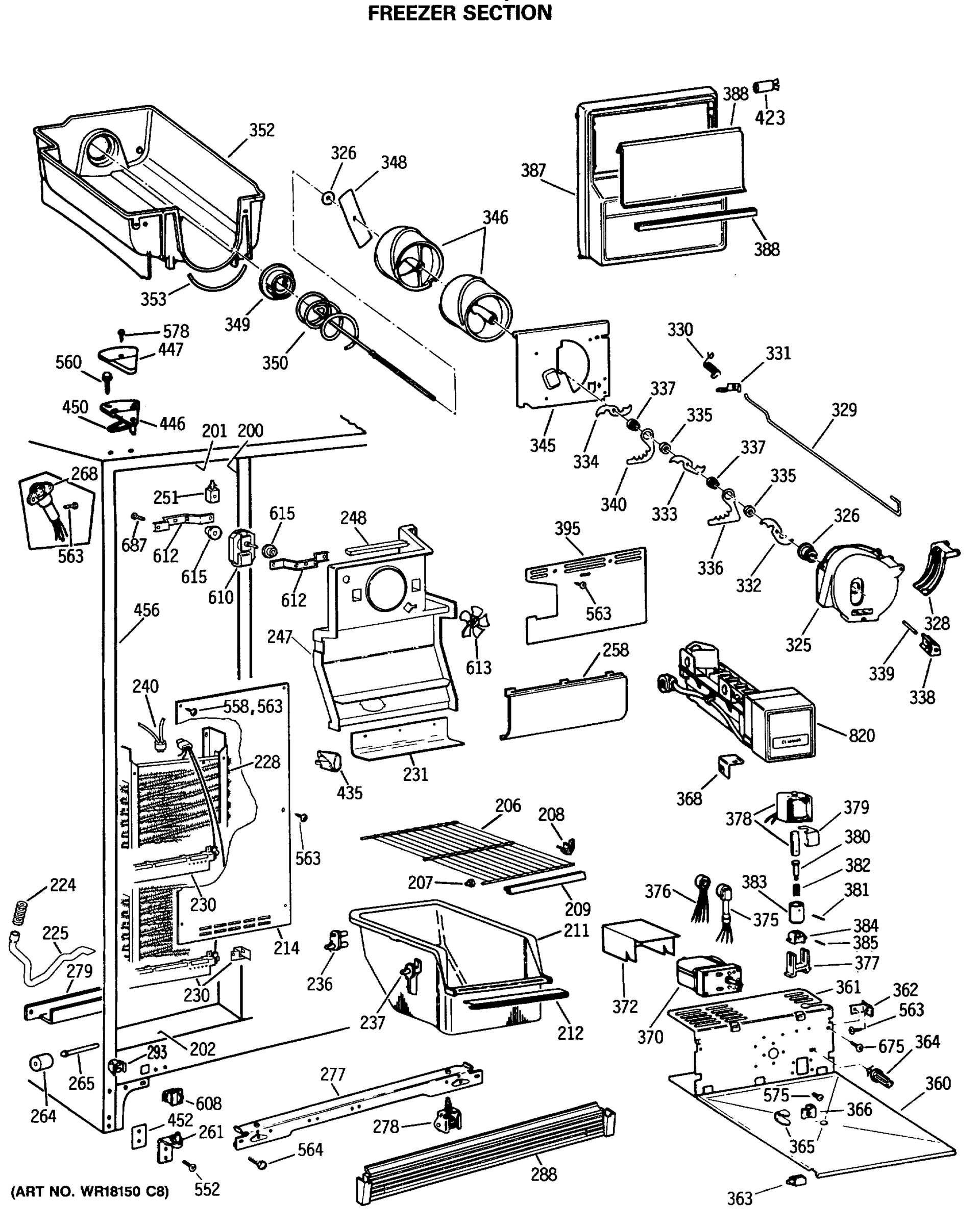 FREEZER SECTION