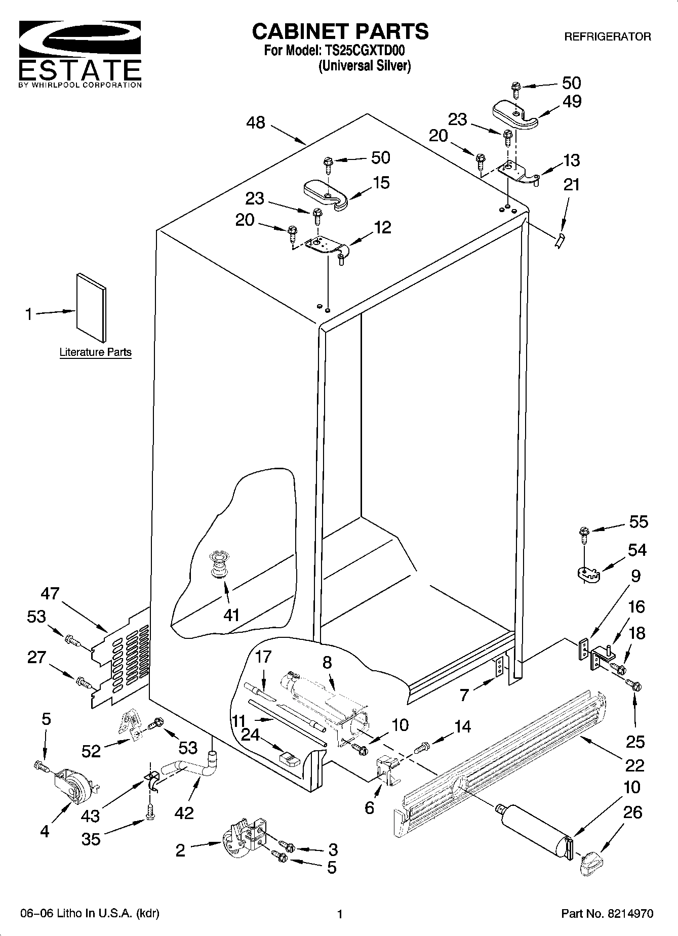 01 - CABINET PARTS