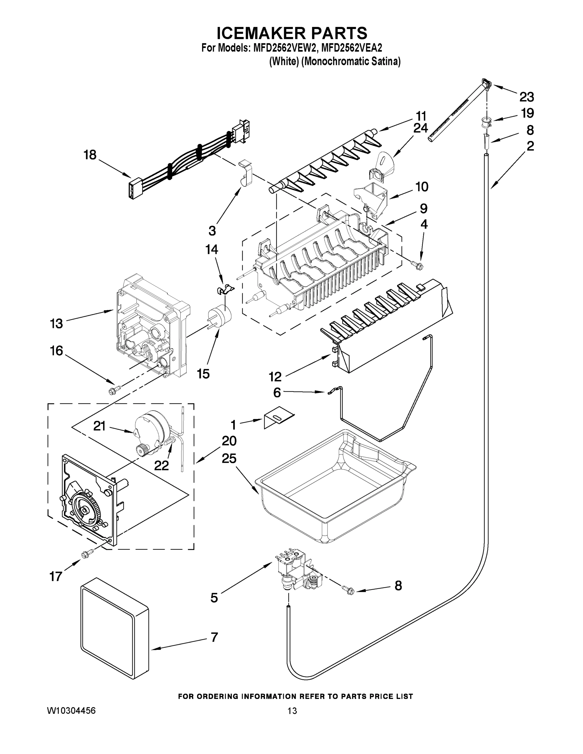 07 - ICEMAKER PARTS