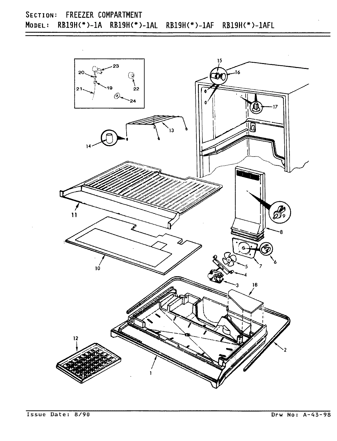 01 - FREEZER COMPARTMENT