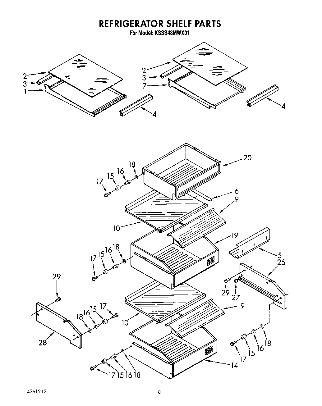 07 - REFRIGERATOR SHELF
