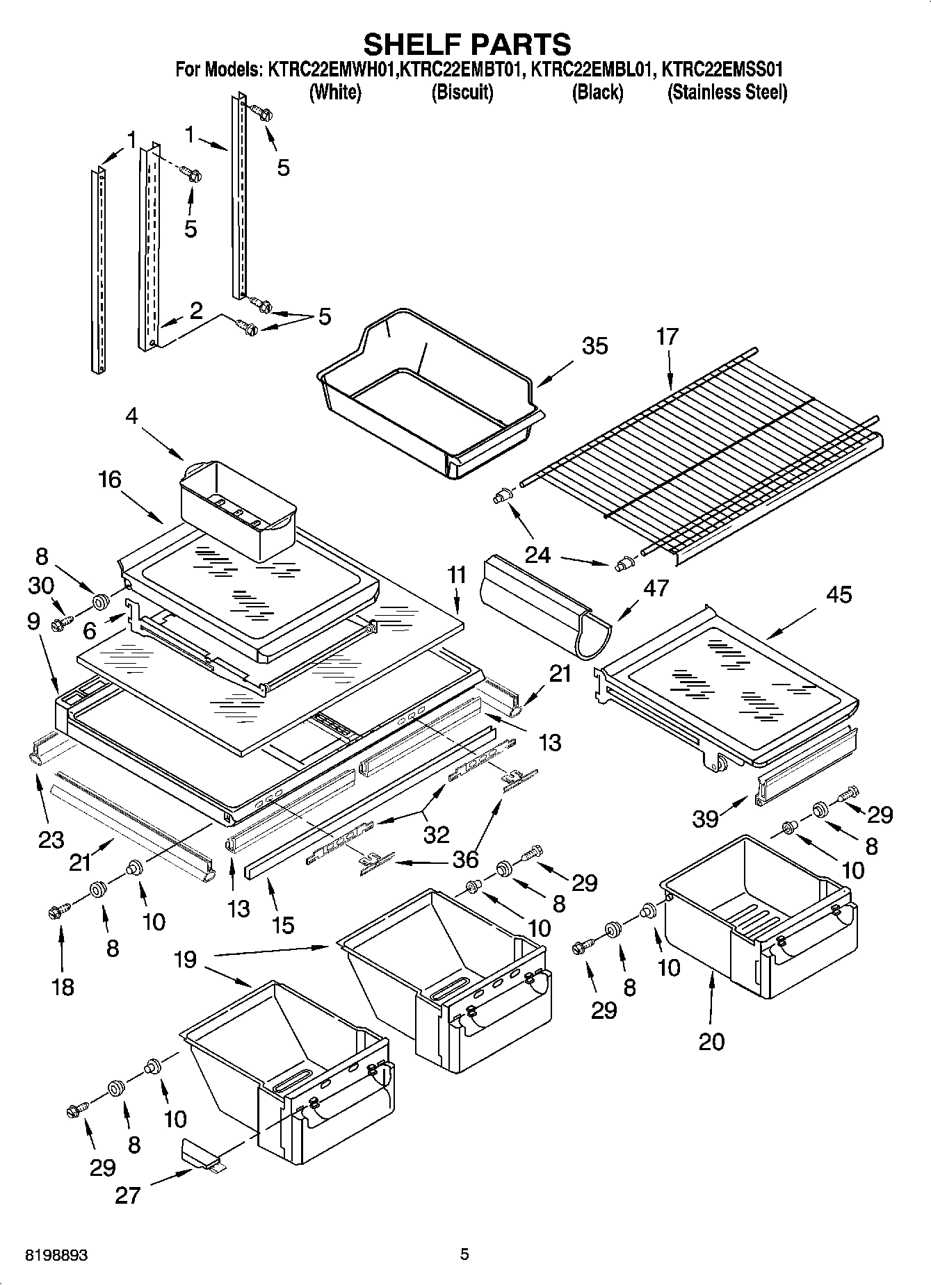 03 - SHELF PARTS