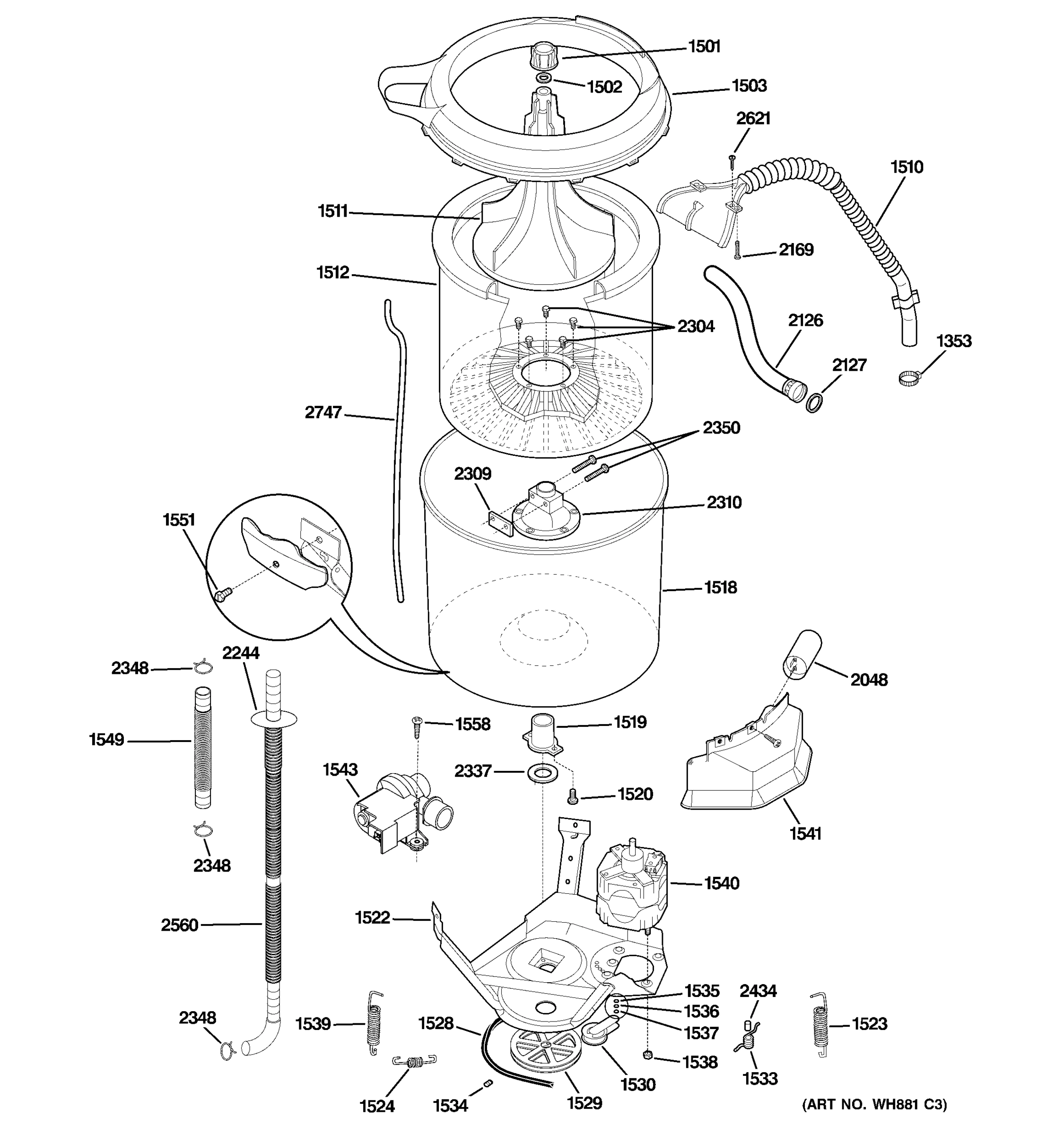 TUB, & MOTOR