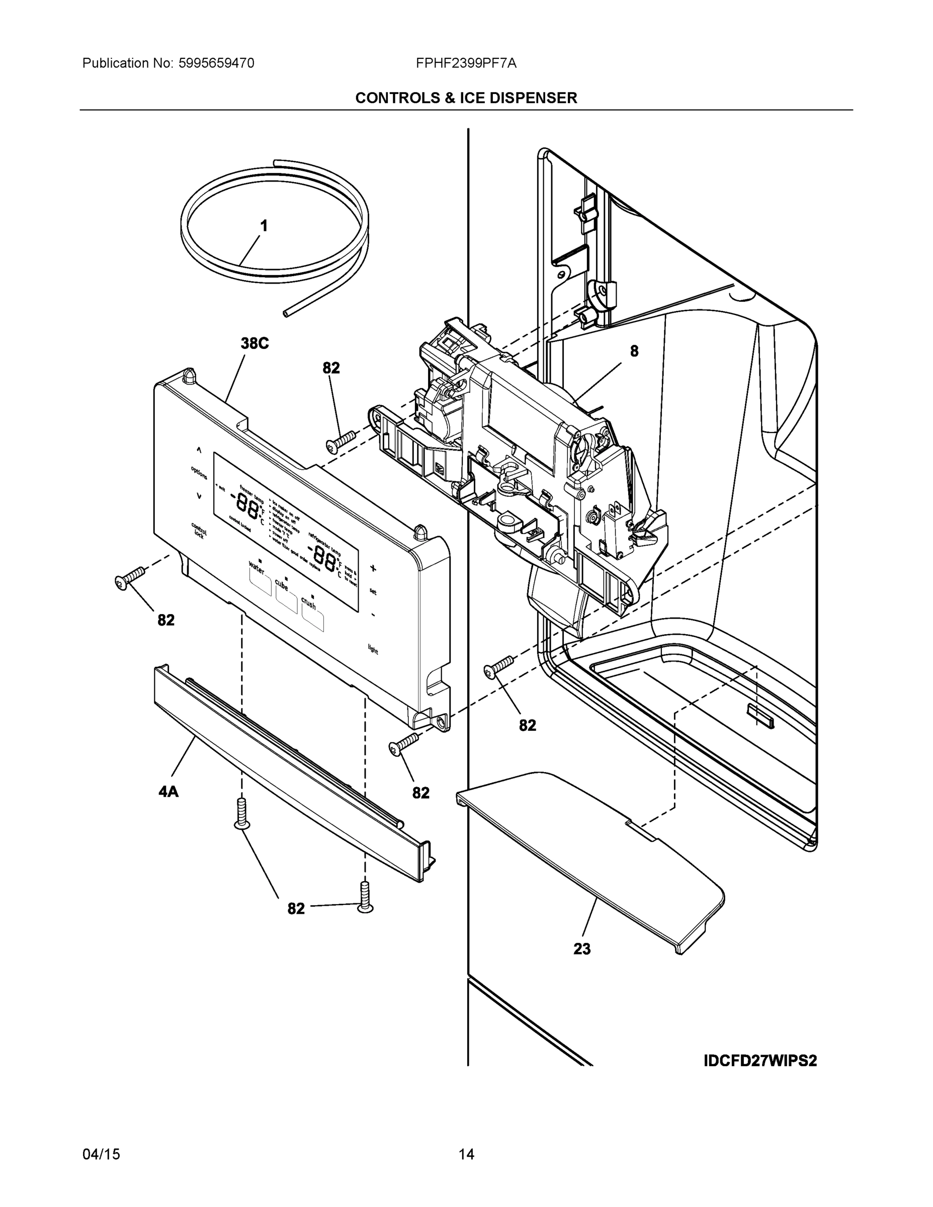 07 - CONTROLS & ICE DISPENSER