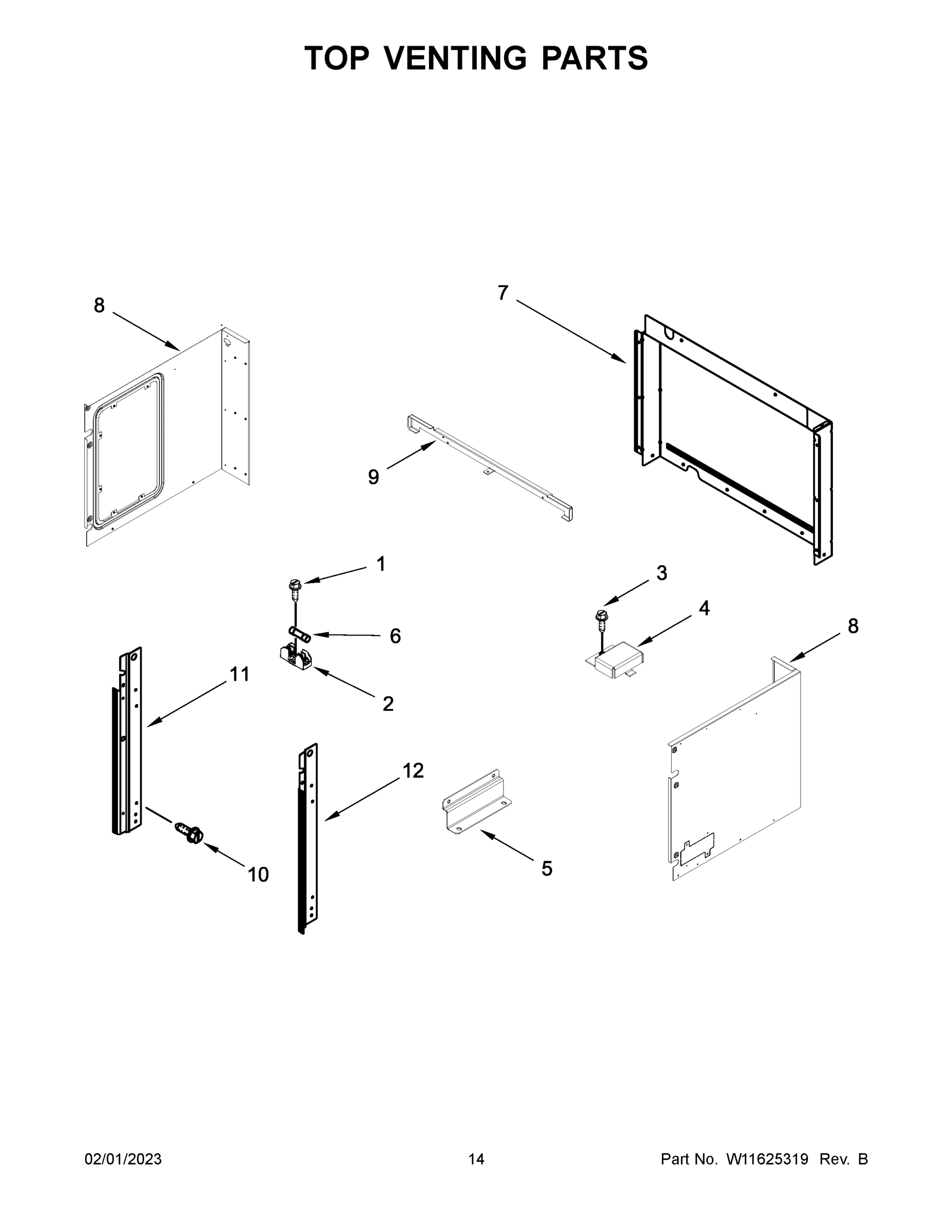 08 - TOP VENTING PARTS