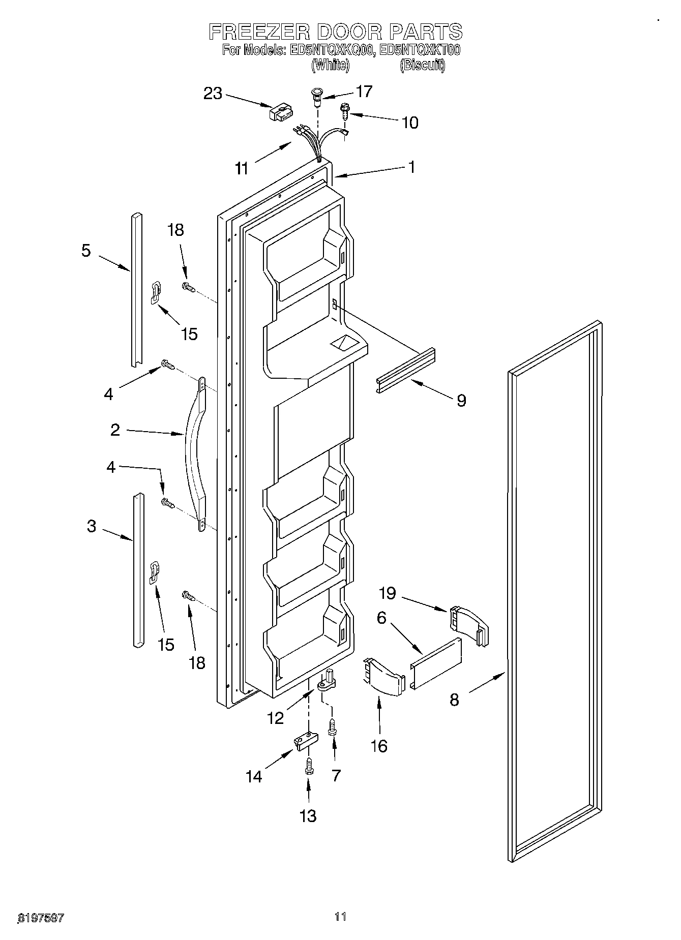 07 - FREEZER DOOR