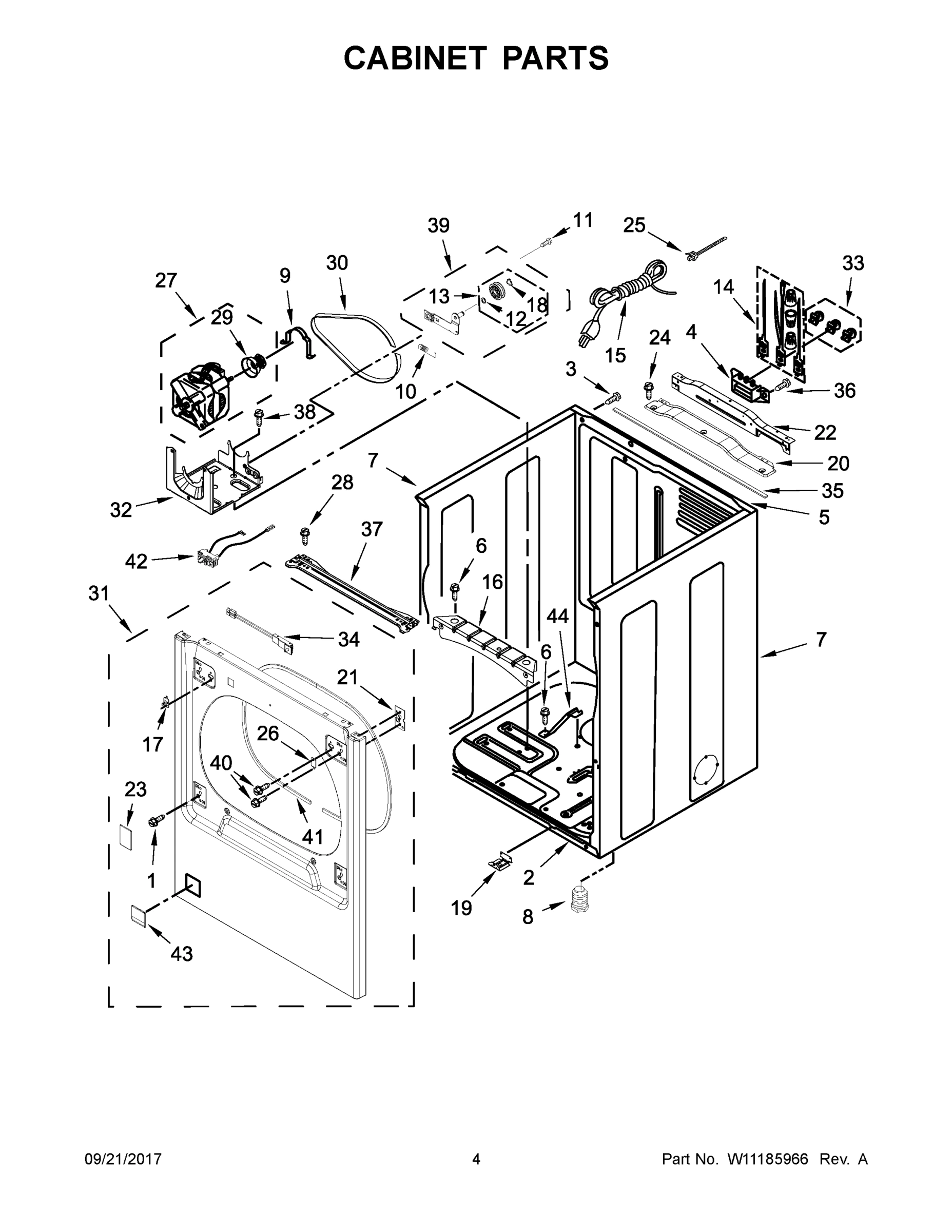 03 - CABINET PARTS