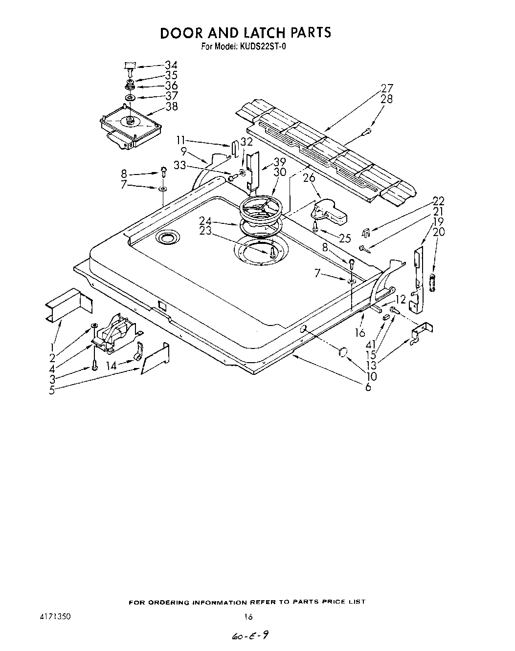 13 - DOOR AND LATCH