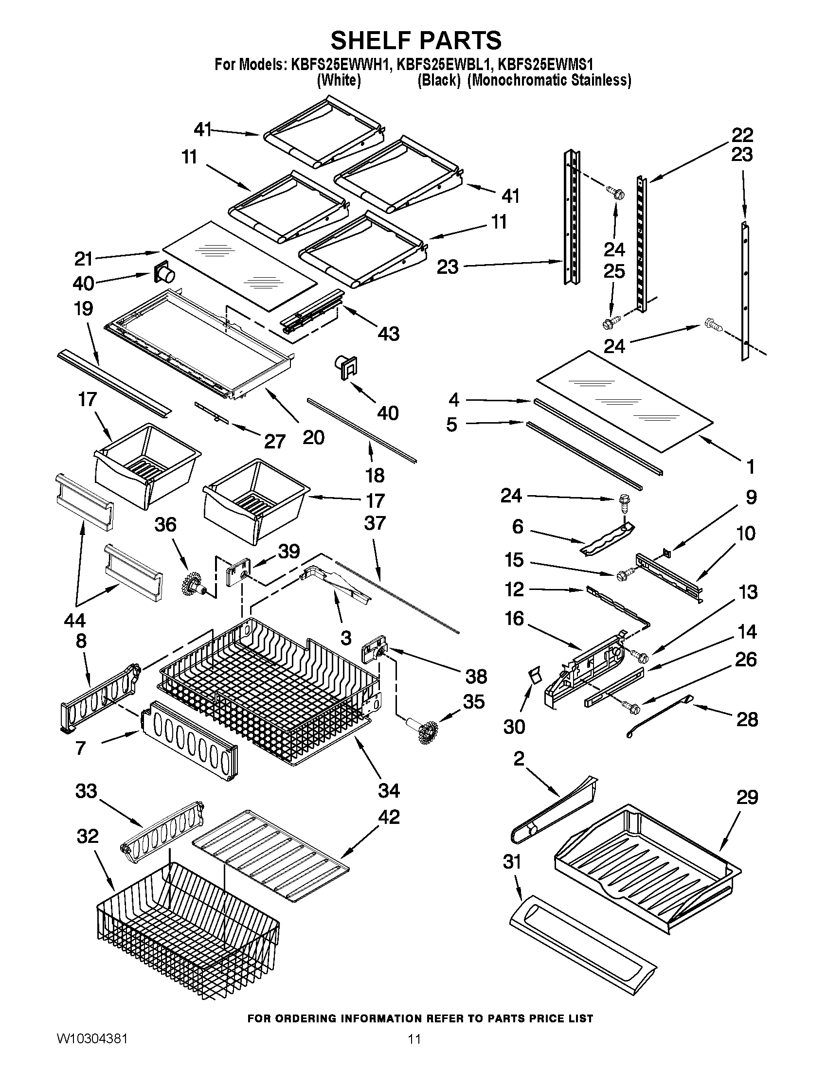 06 - SHELF PARTS