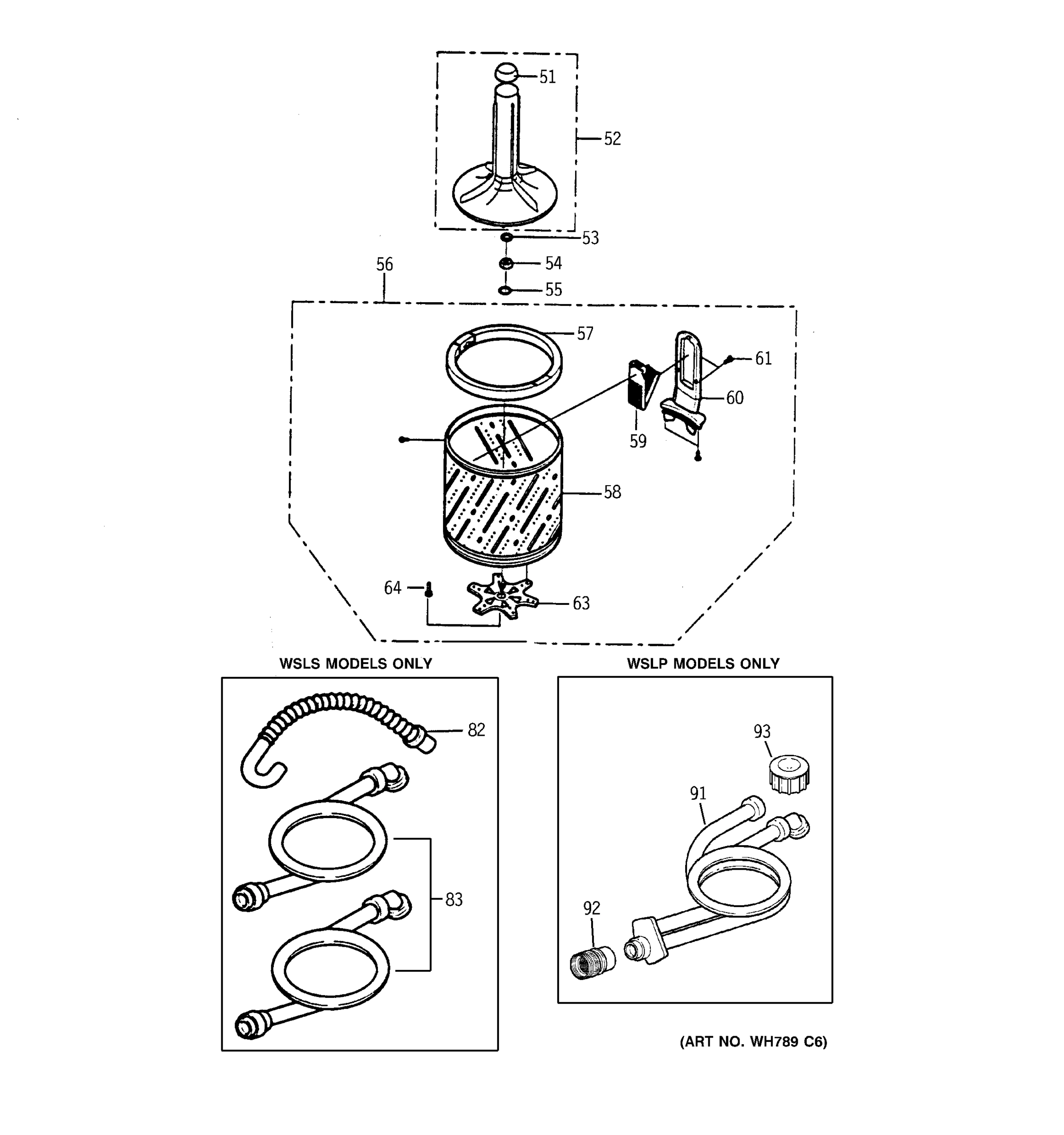 TUB & AGITATOR