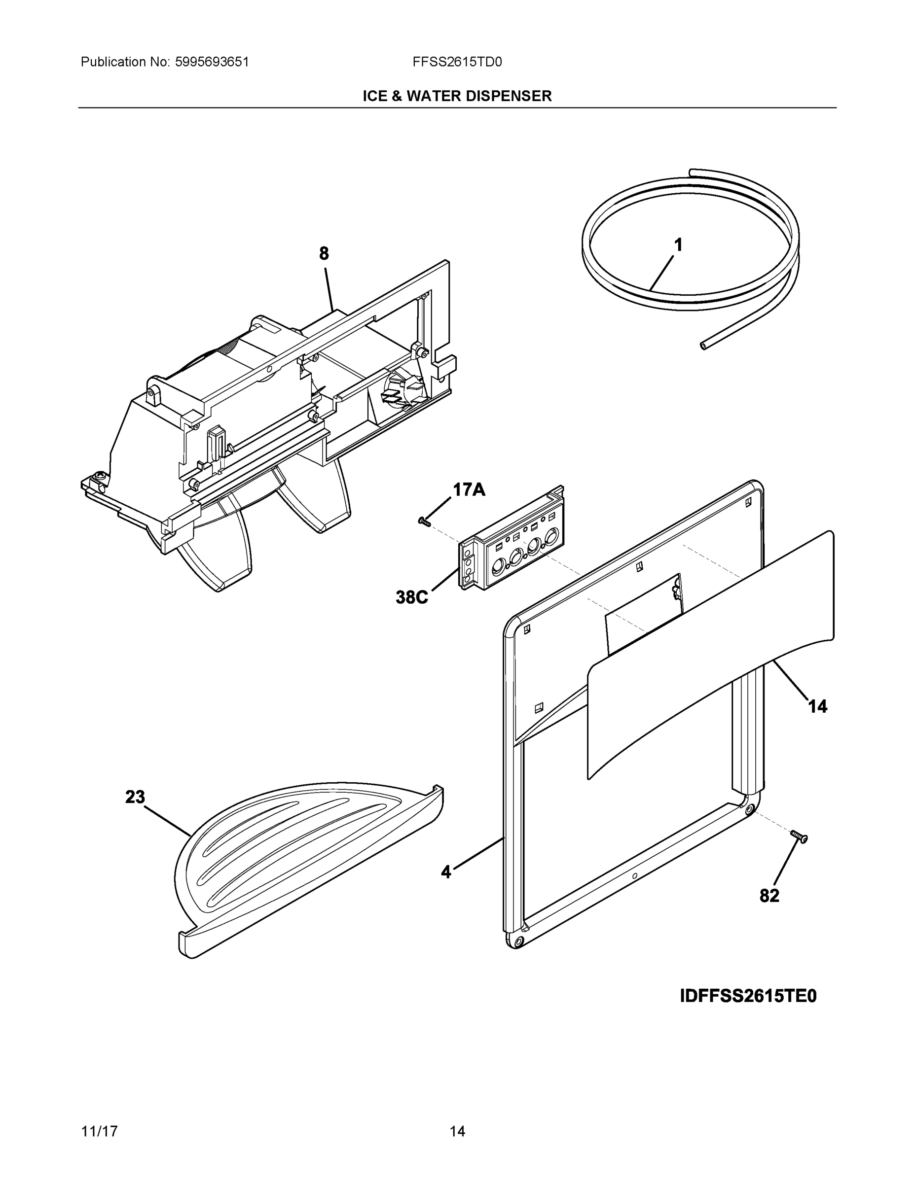 08 - ICE & WATER DISPENSER