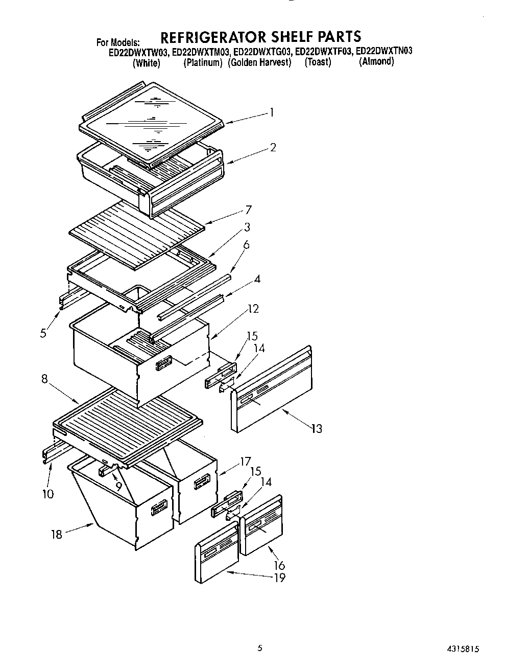 04 - REFRIGERATOR SHELF