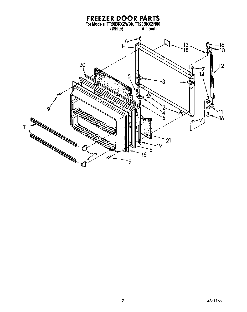 05 - FREEZER DOOR