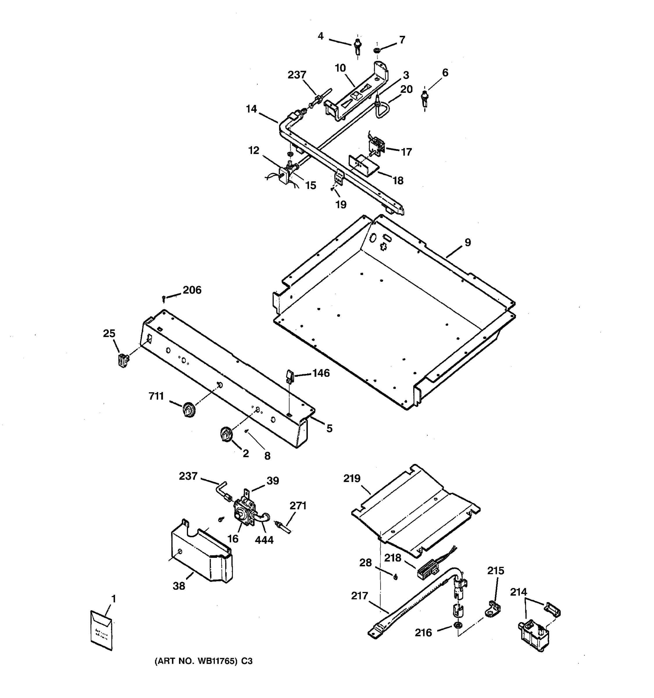 GAS & BURNER PARTS
