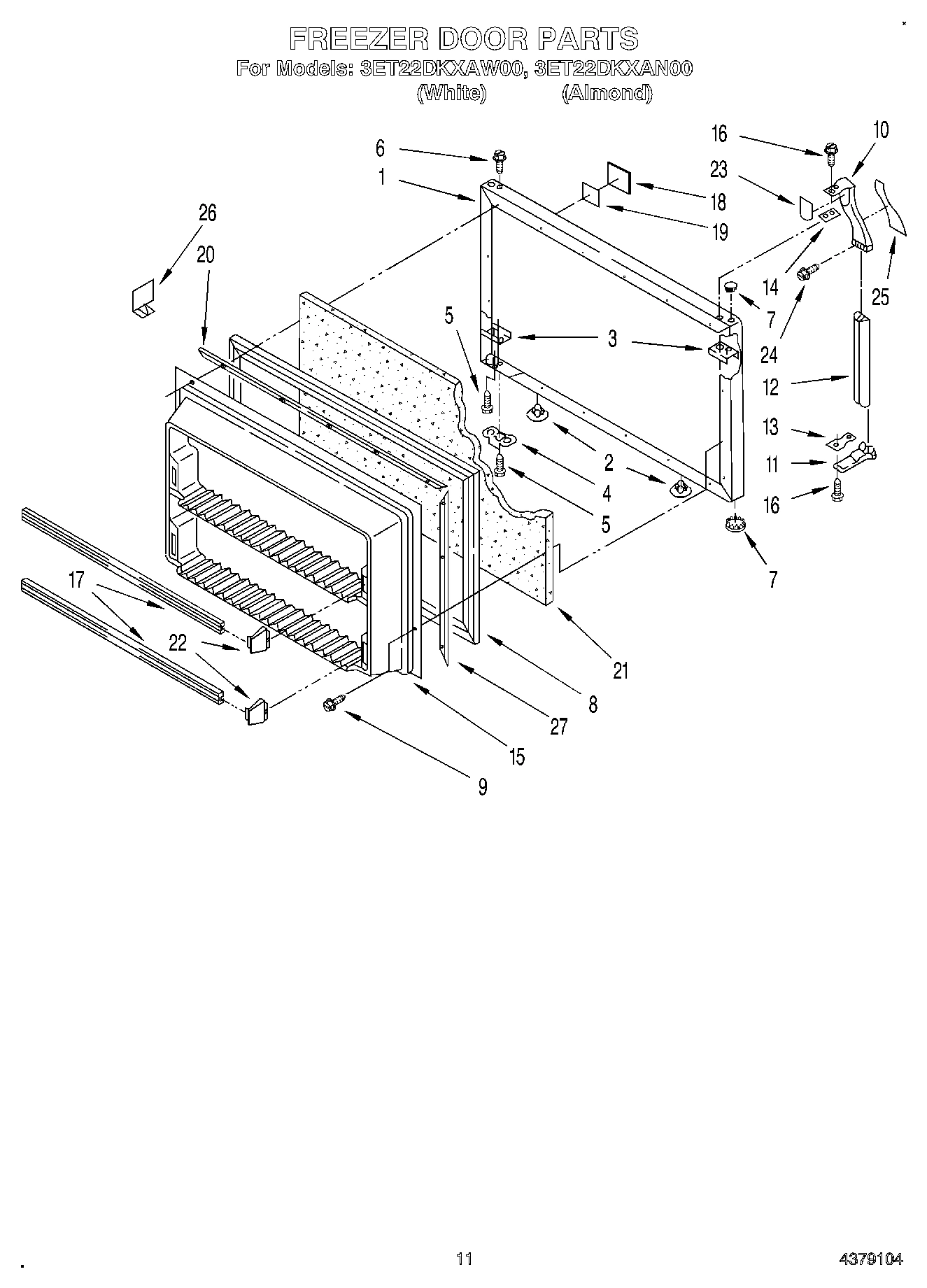 07 - FREEZER DOOR