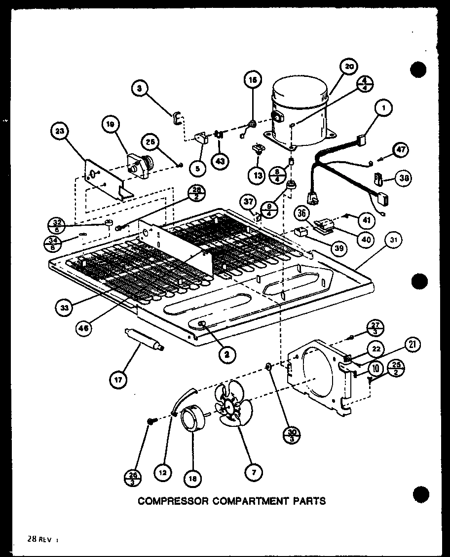 01 - COMPRESSOR COMPARTMENT PARTS