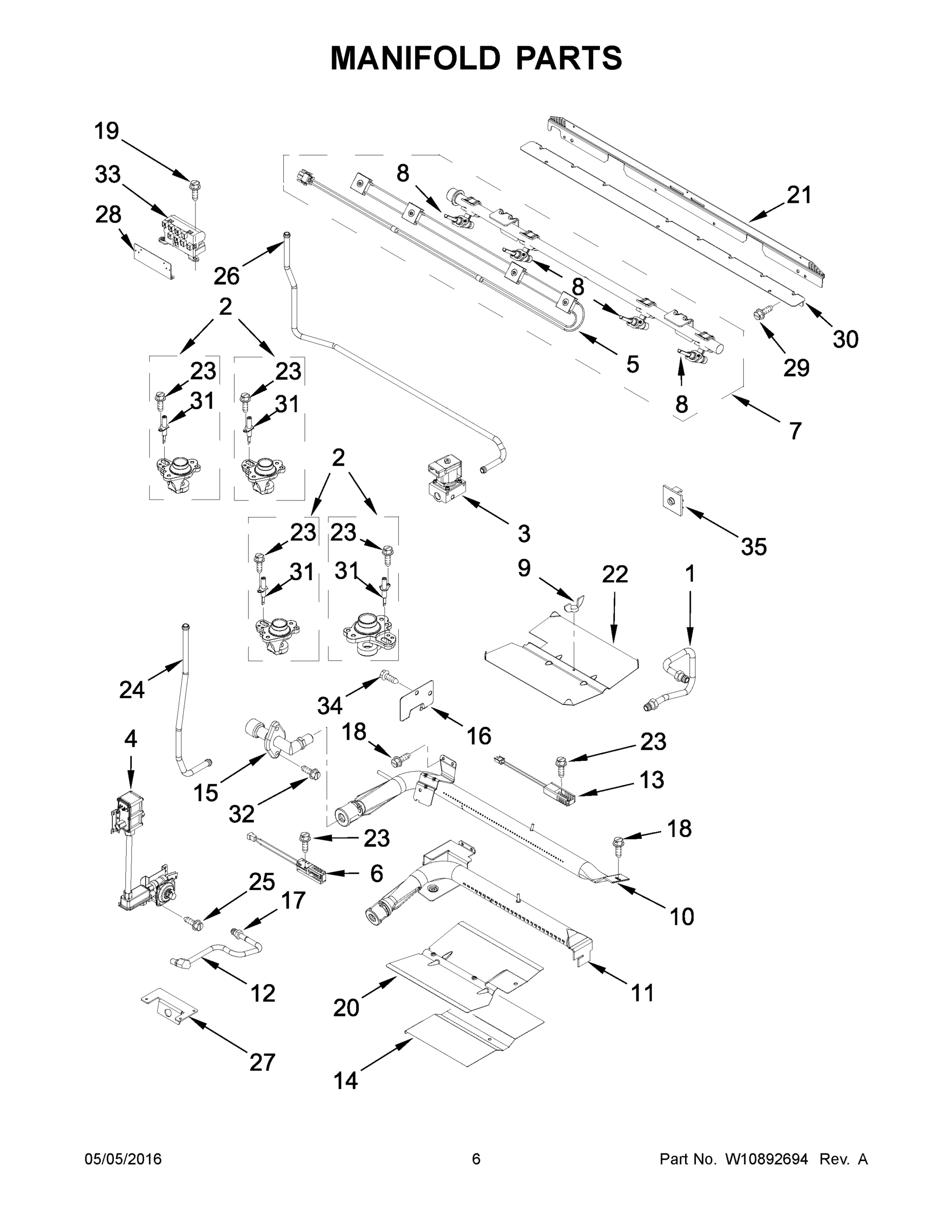 04 - MANIFOLD PARTS