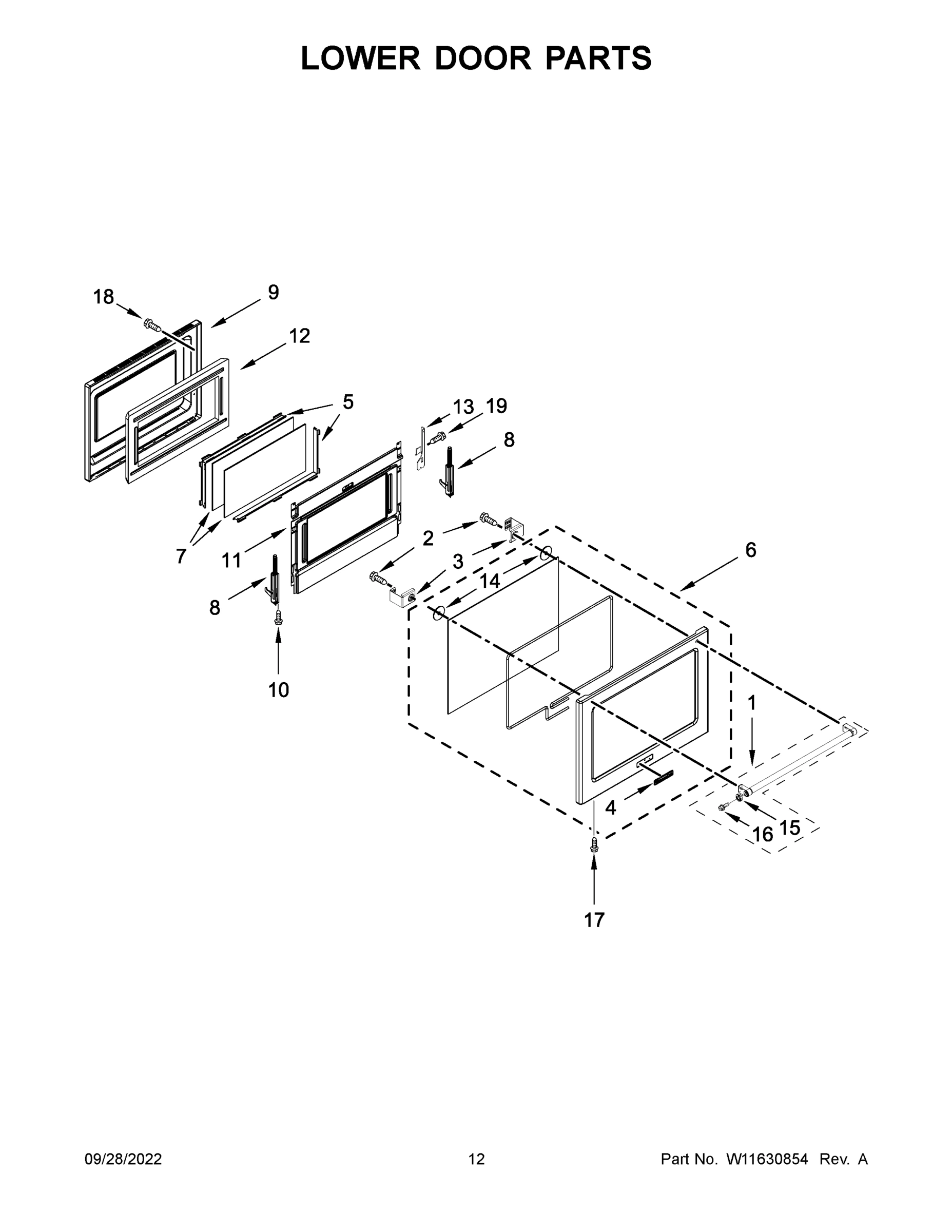07 - LOWER DOOR PARTS