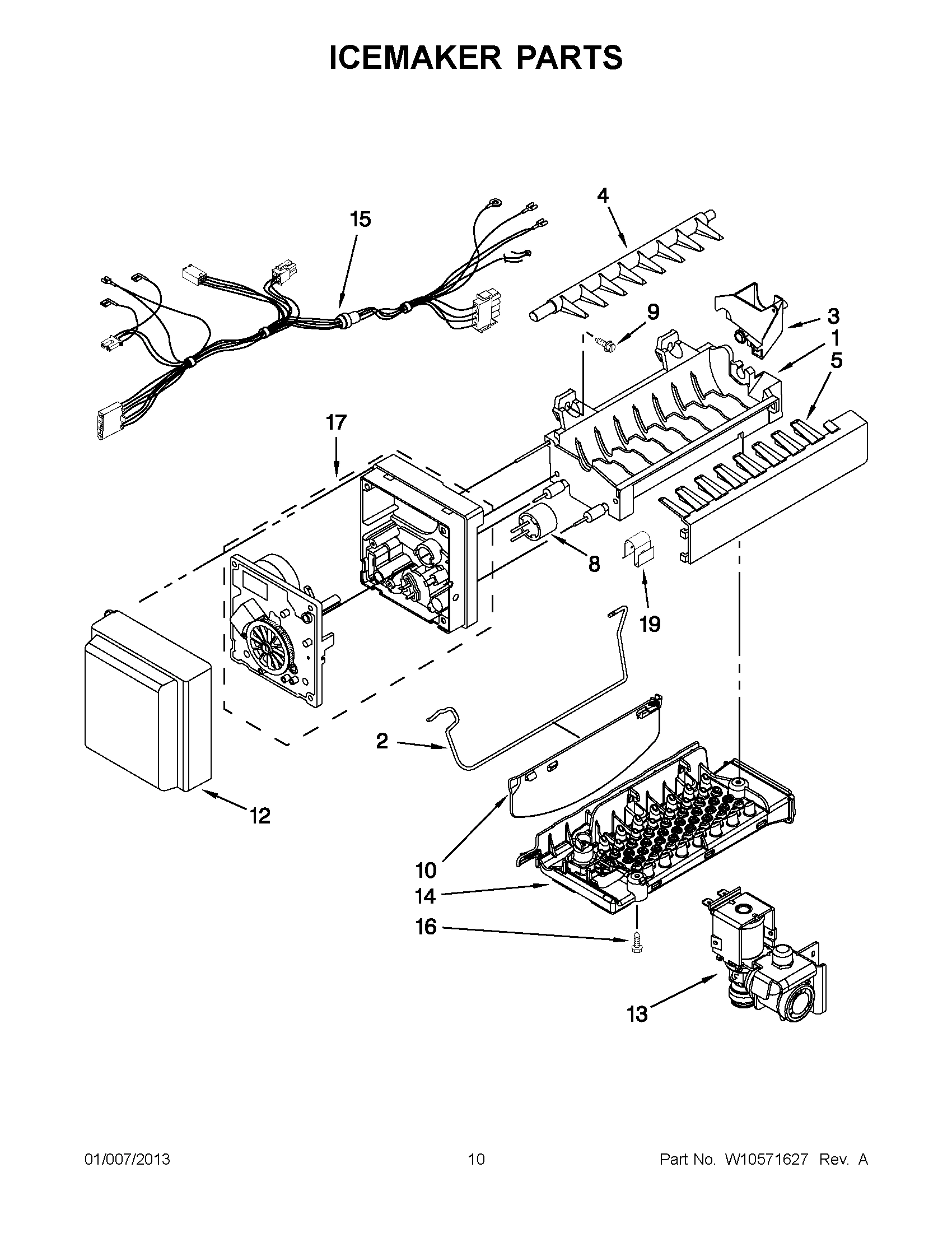 05 - ICEMAKER PARTS