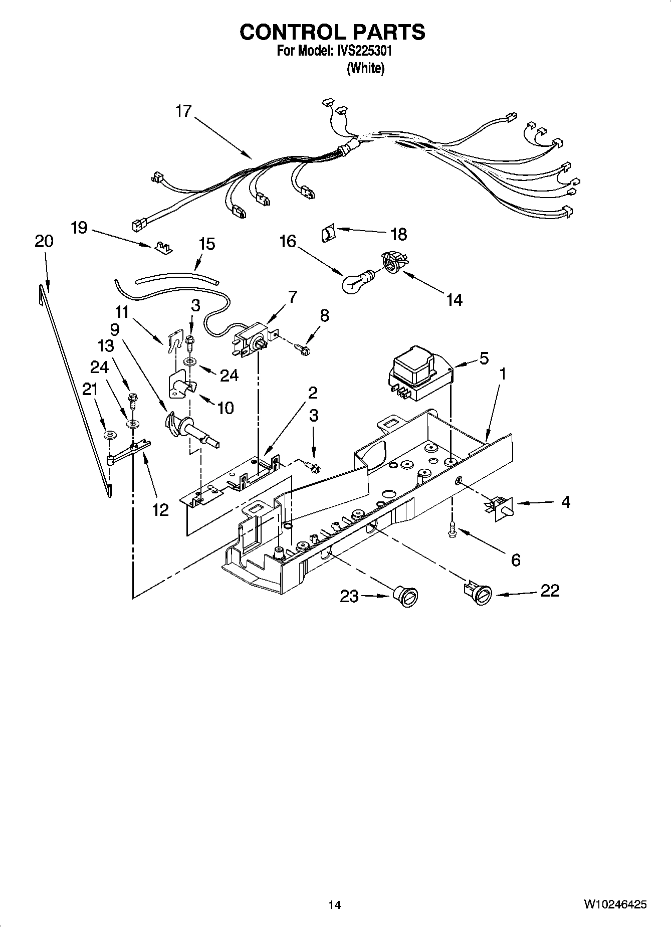 09 - CONTROL PARTS, OPTIONAL PARTS (NOT INCLUDED)