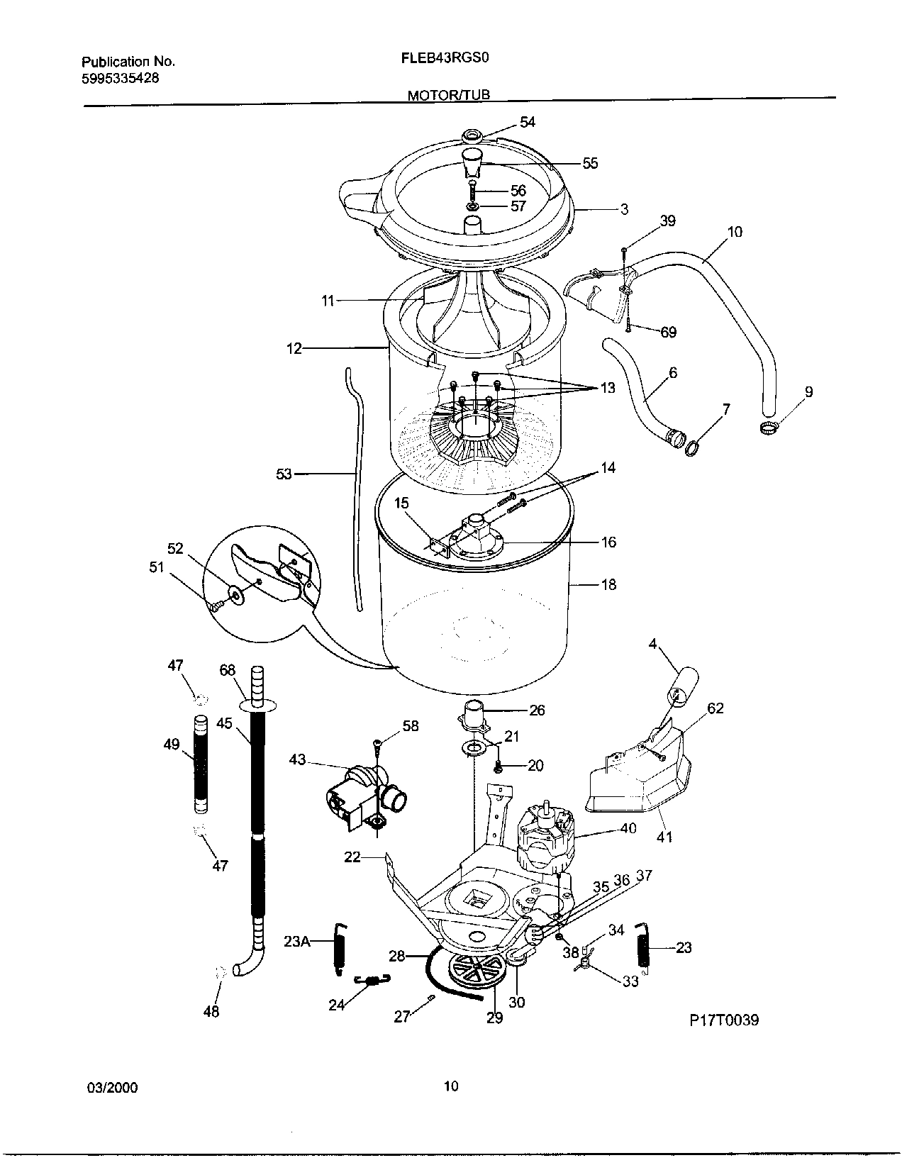 10 - MOTOR/TUB
