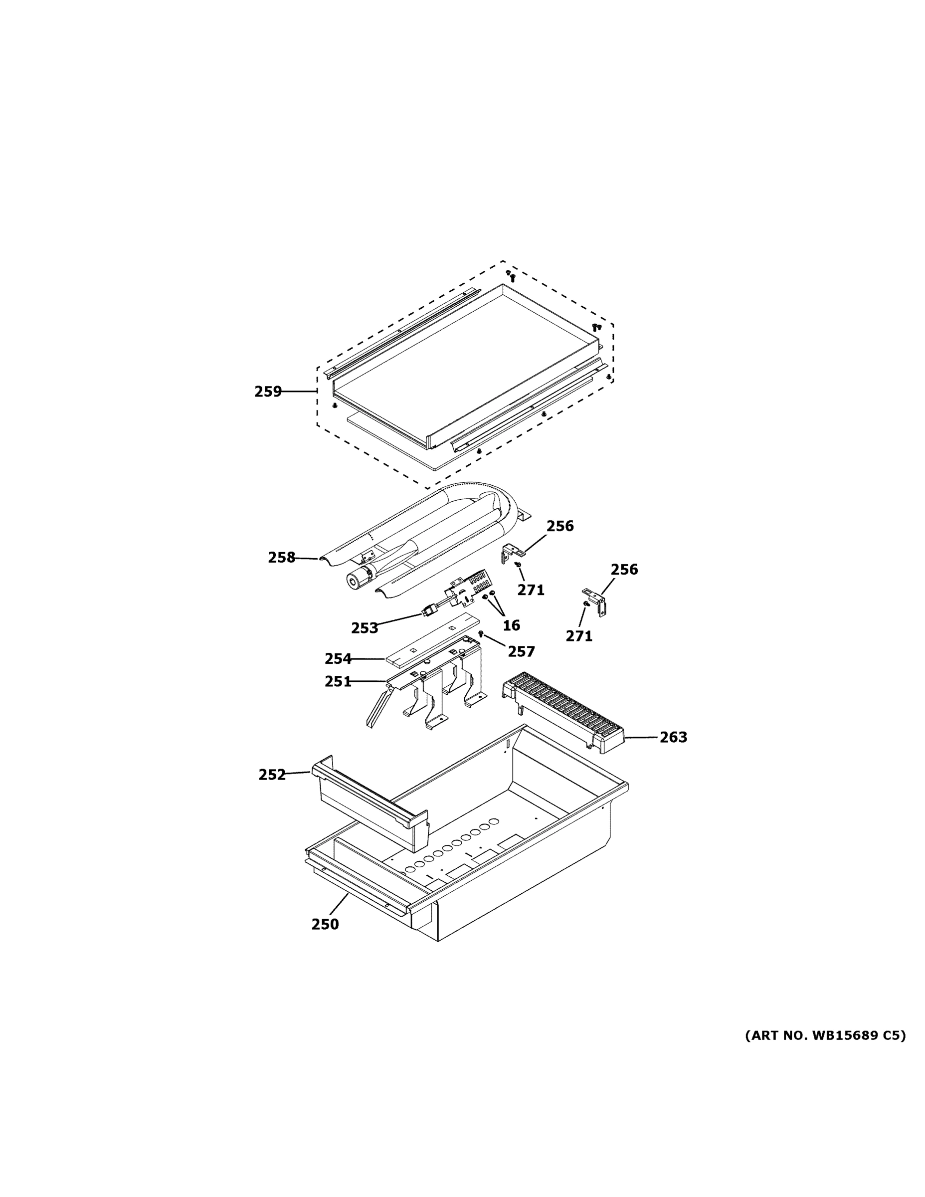 GRIDDLE ASSEMBLY