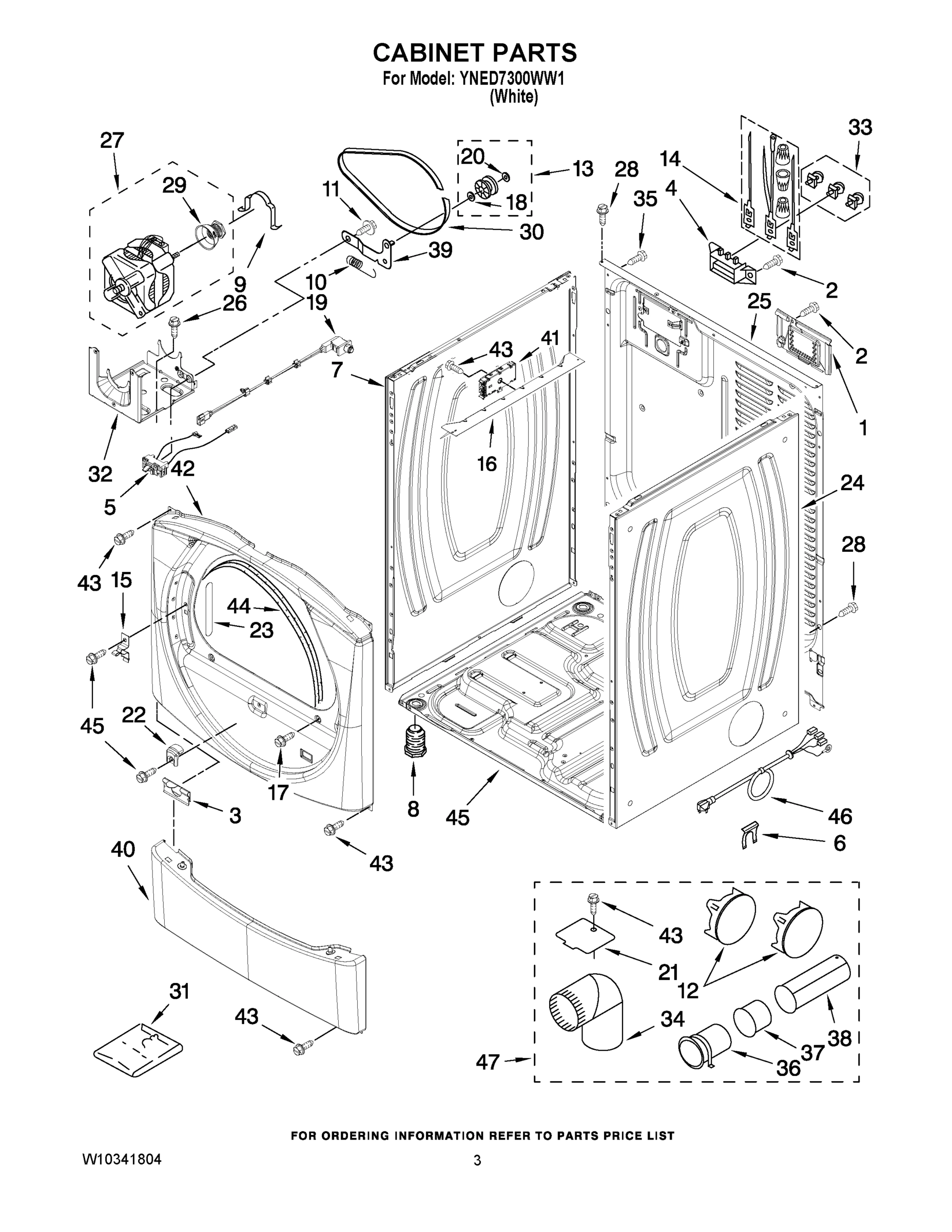02 - CABINET PARTS