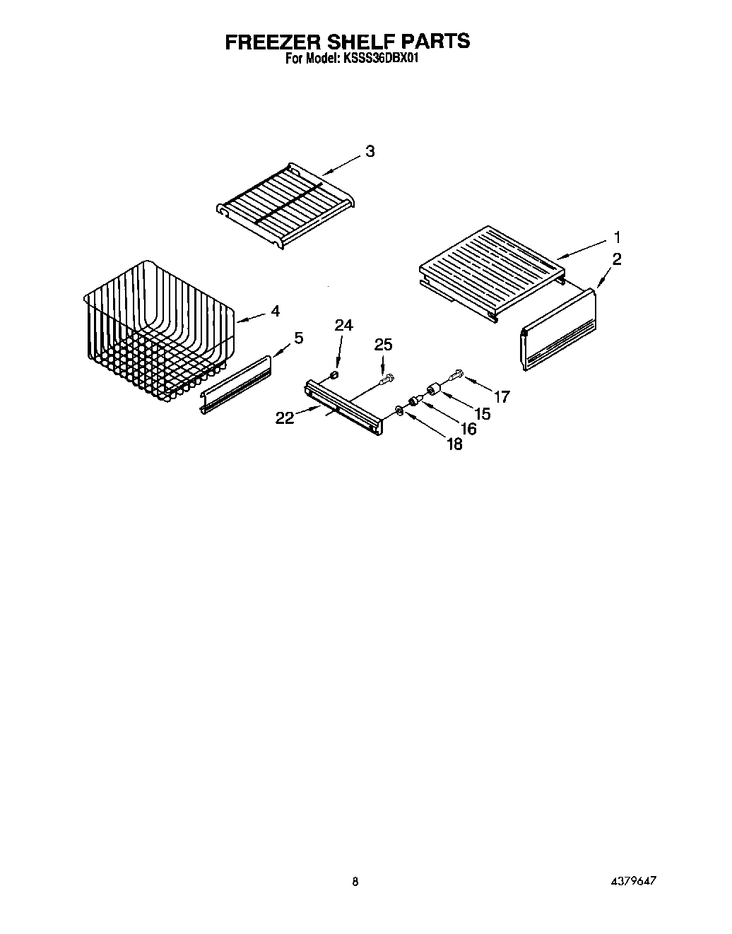 06 - FREEZER SHELF