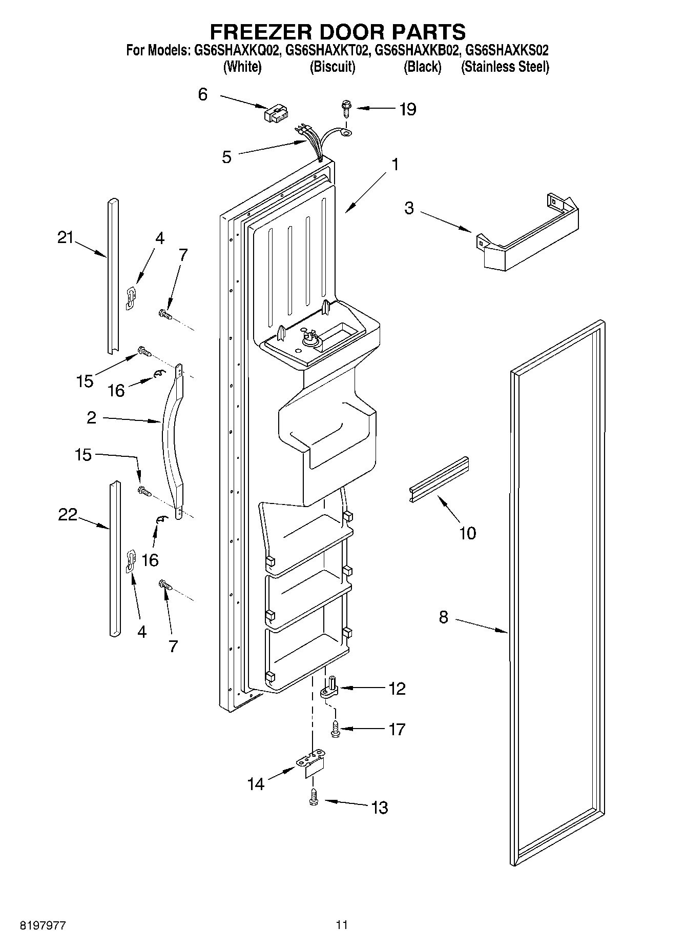 07 - FREEZER DOOR