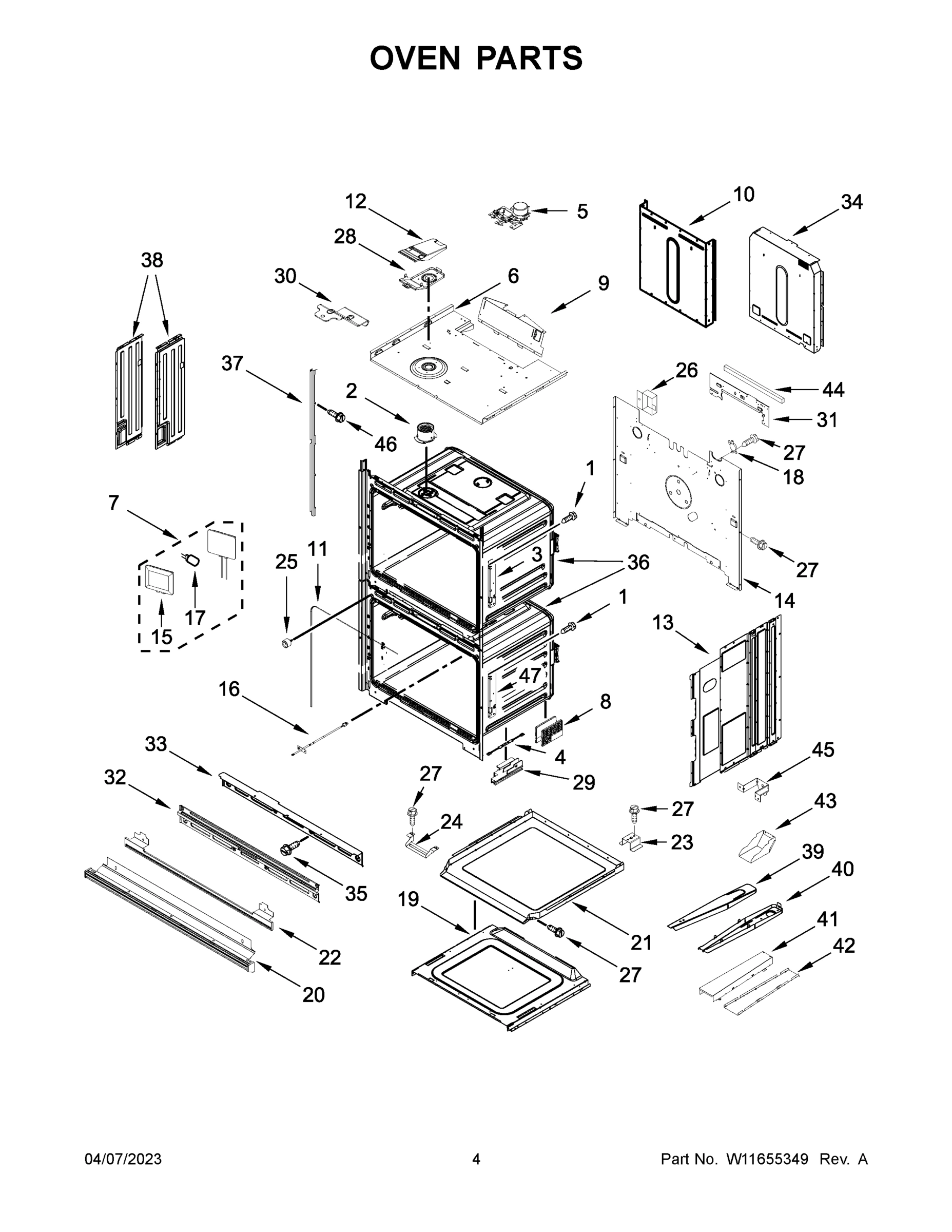 03 - OVEN PARTS