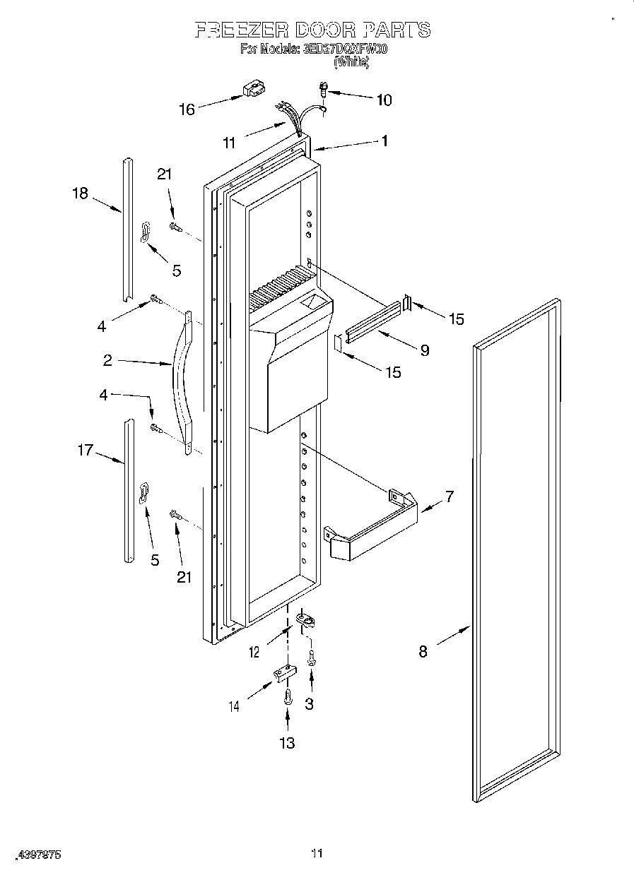 07 - FREEZER DOOR