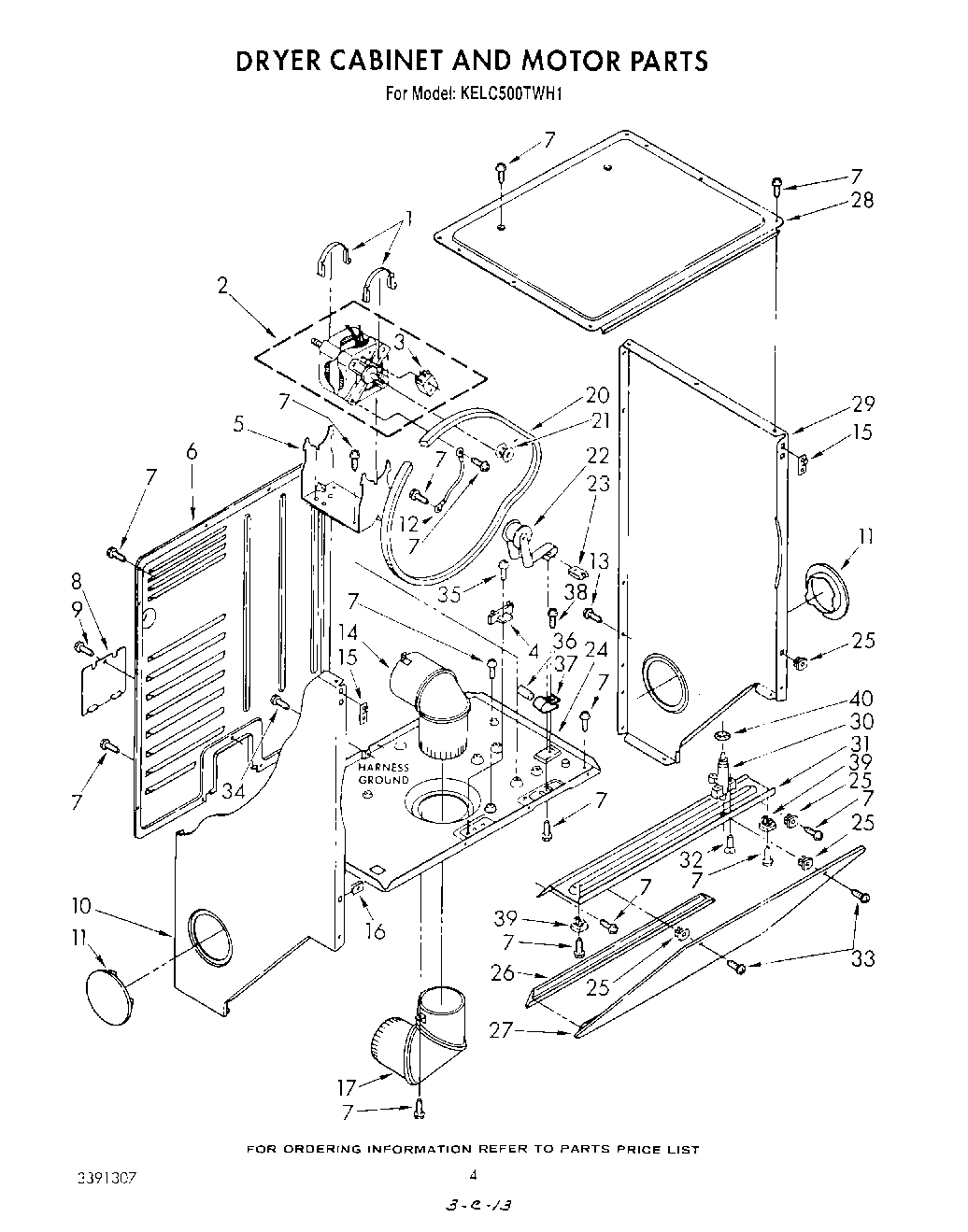 04 - DRYER CABINET AND MOTOR