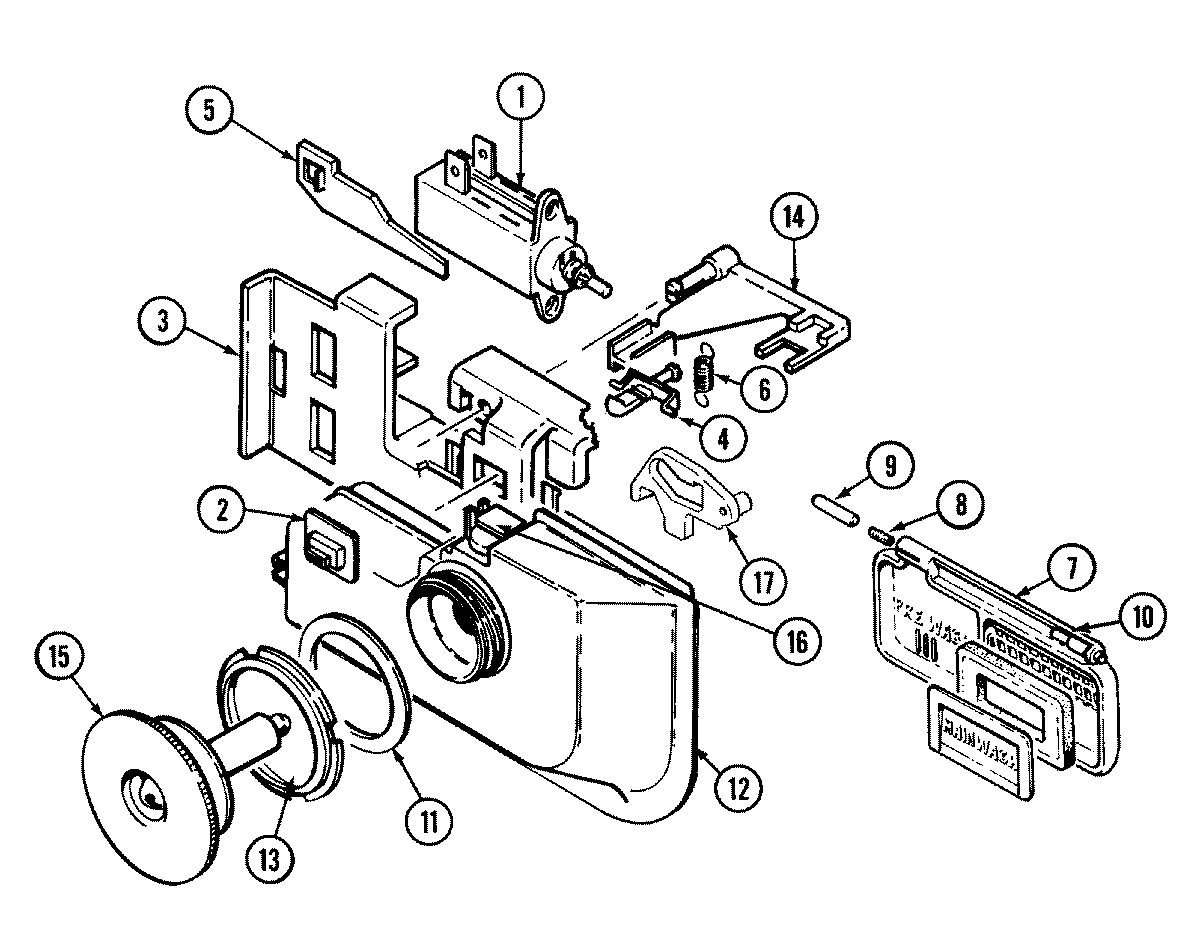 06 - RINSE AID & SOAP DISPENSER (DW730A)