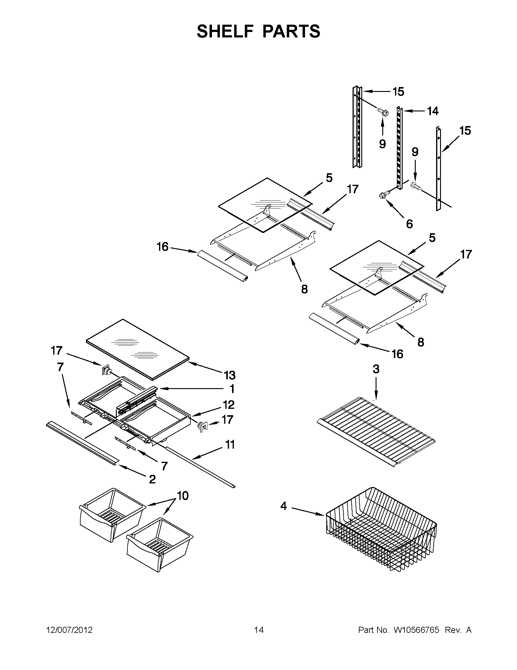 07 - SHELF PARTS