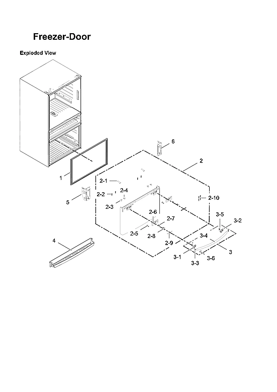 FREEZER DOOR PARTS