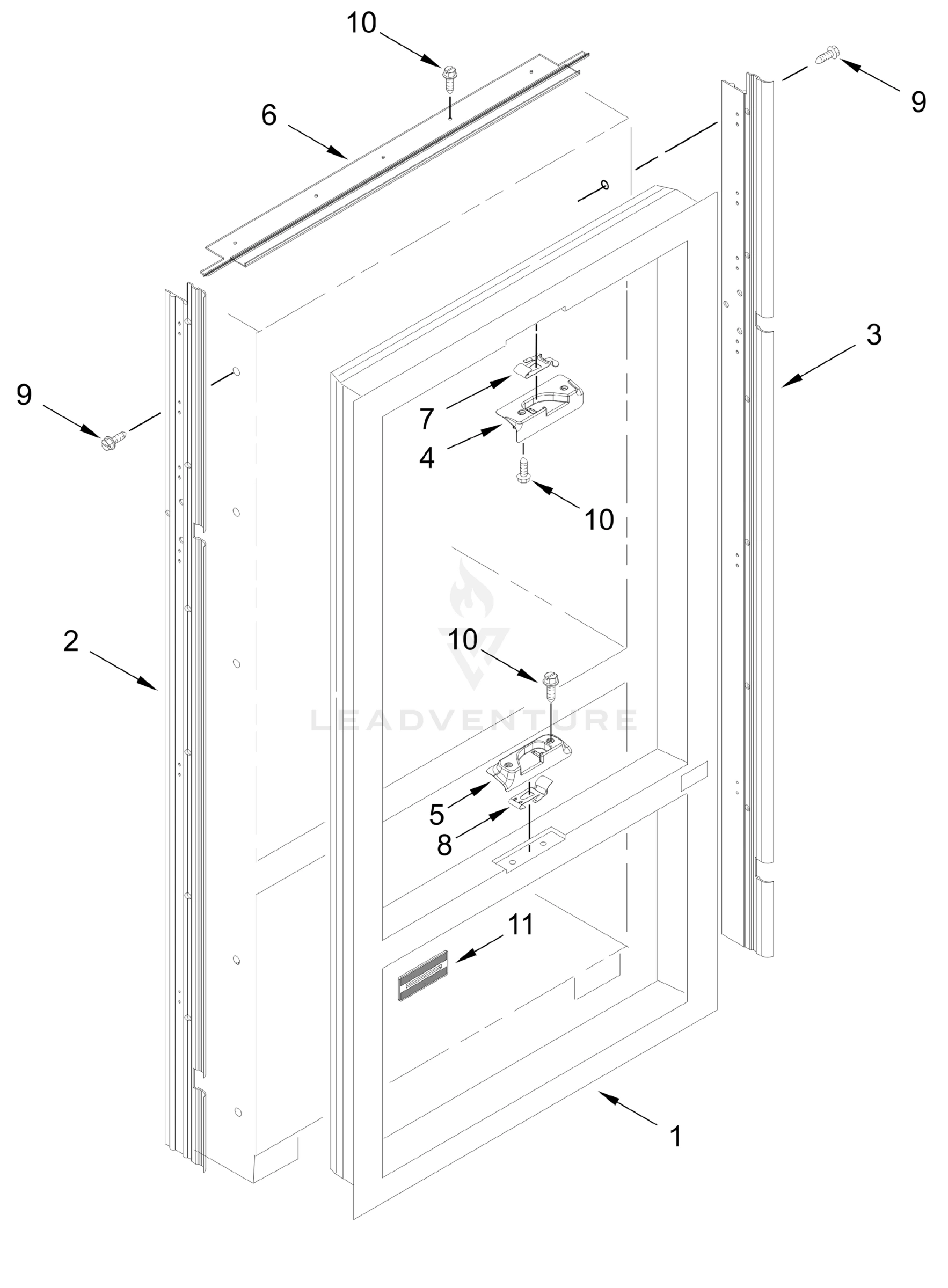 CABINET TRIM PARTS