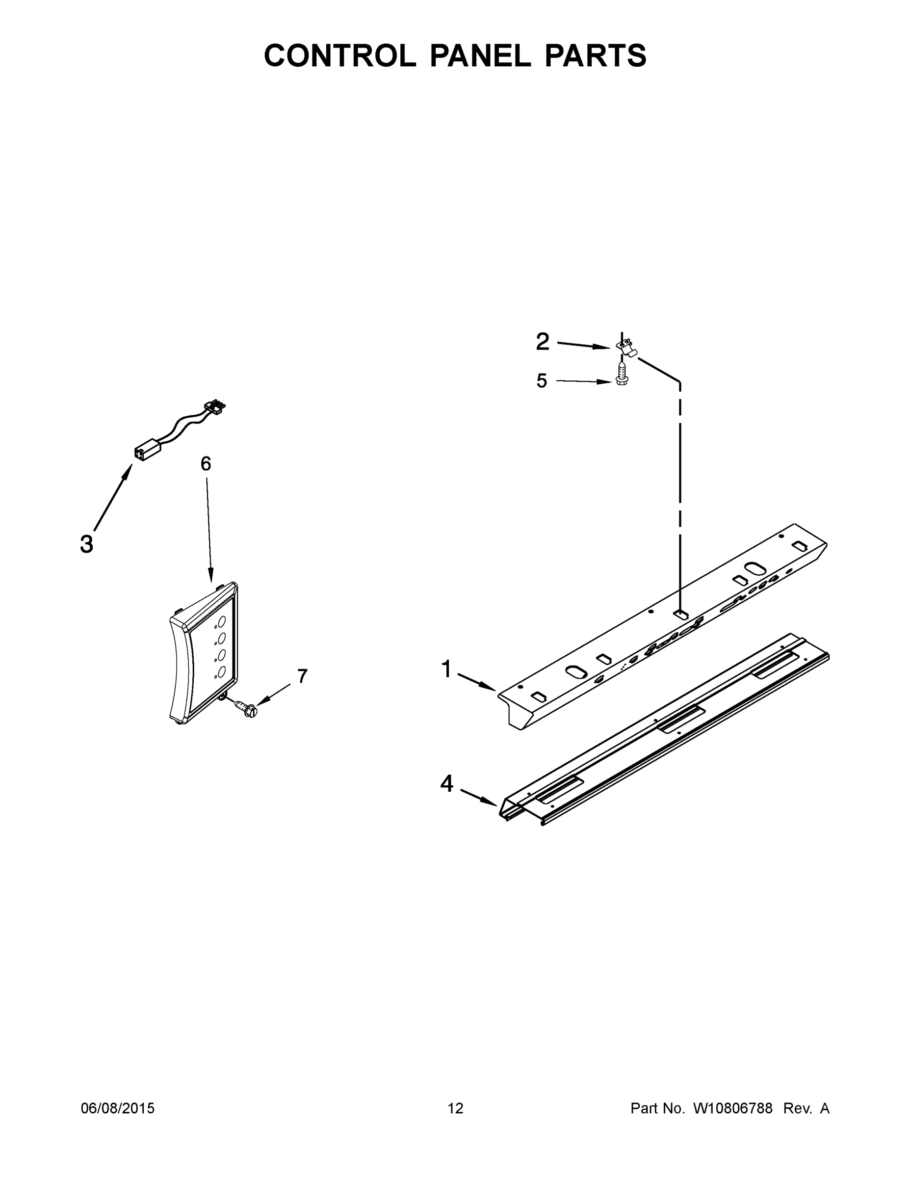 07 - CONTROL PANEL PARTS