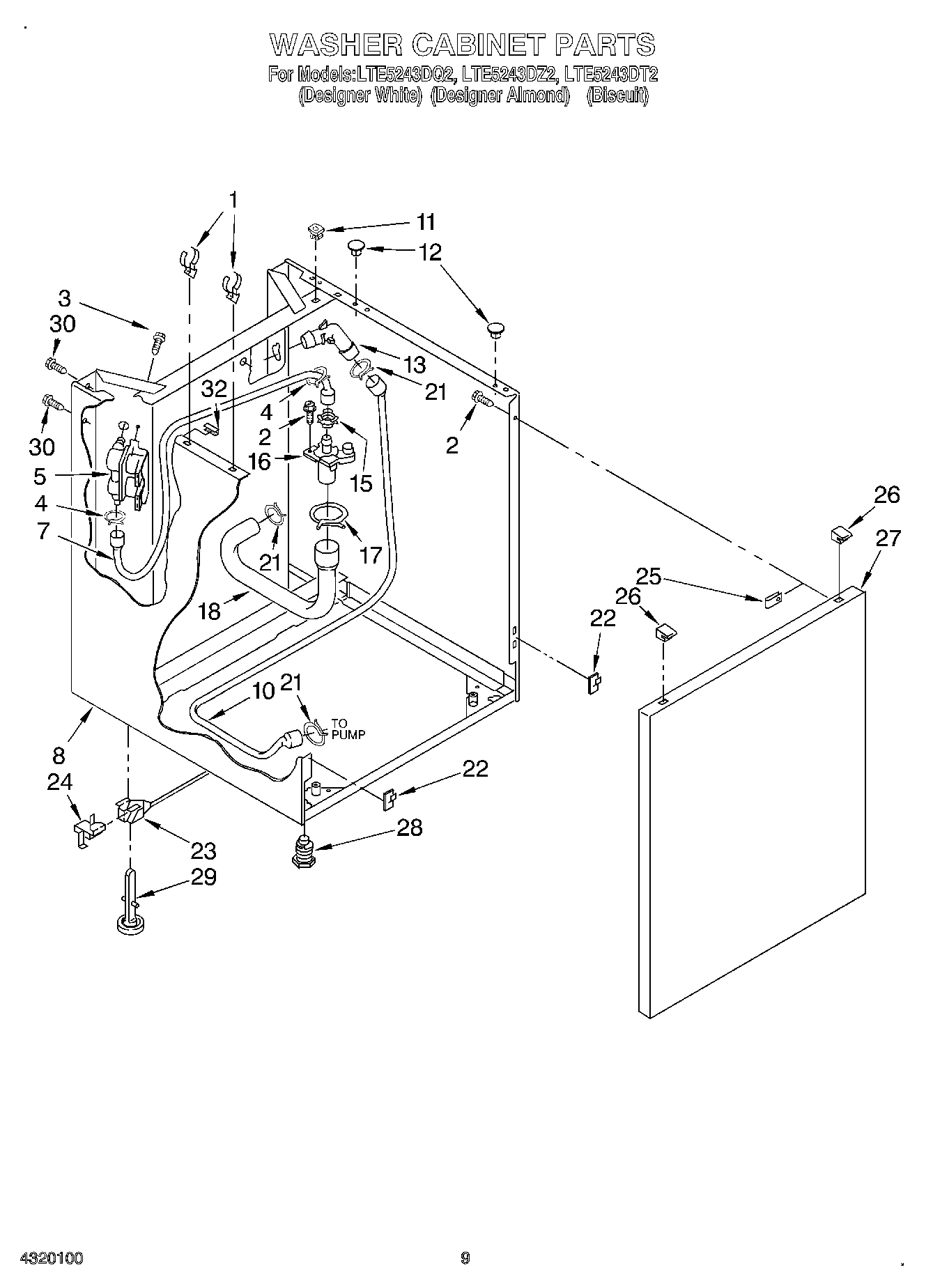 07 - WASHER CABINET