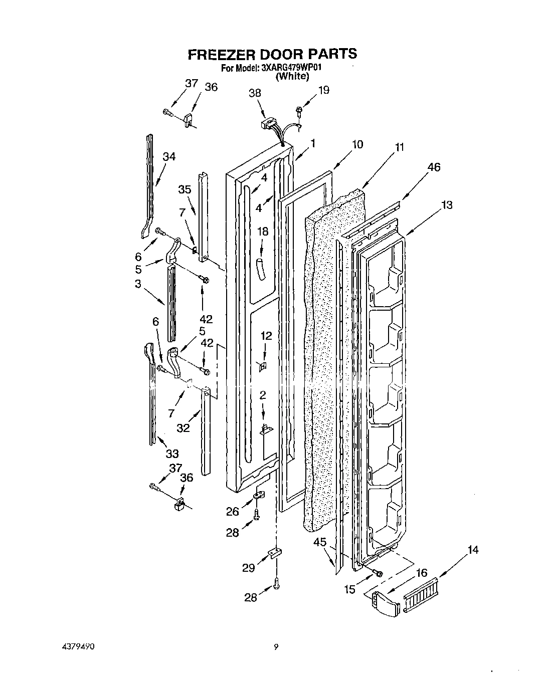 05 - FREEZER DOOR