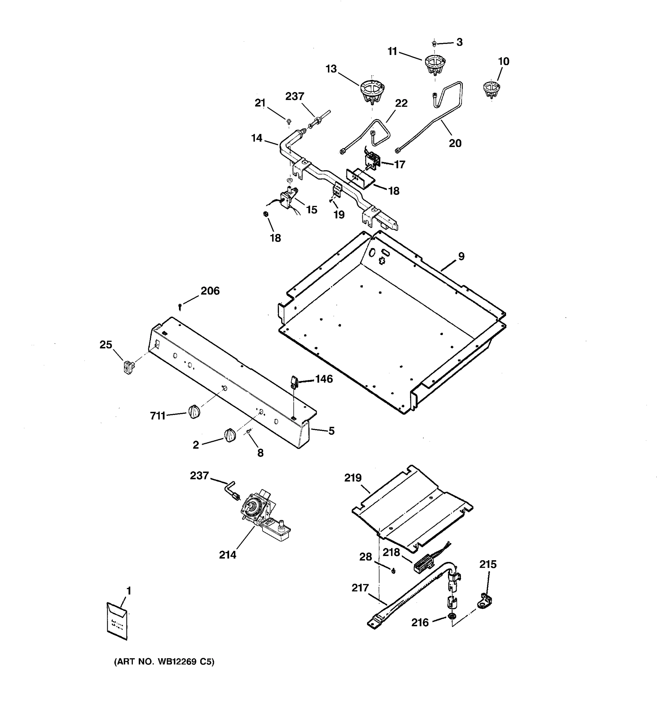 GAS & BURNER PARTS