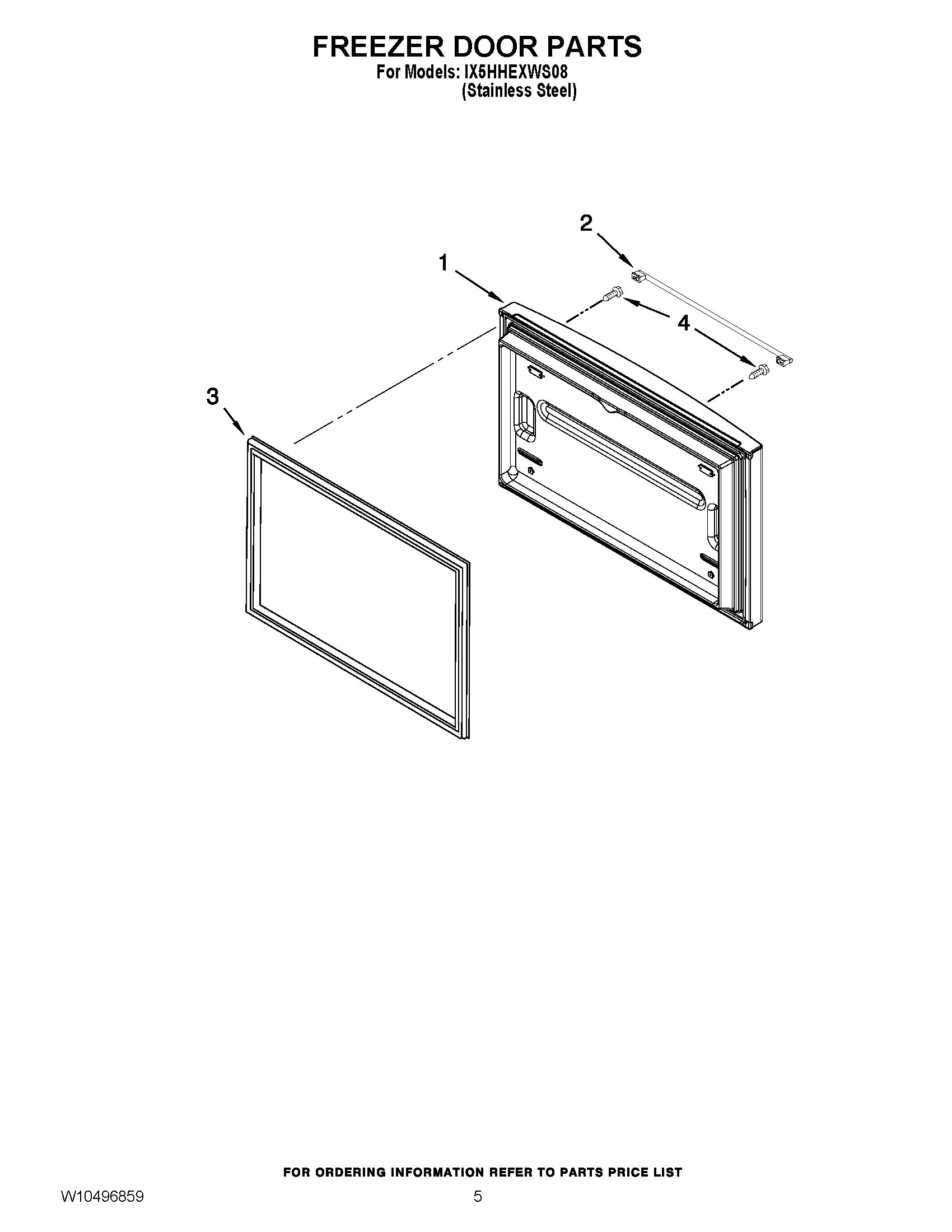 03 - FREEZER DOOR PARTS