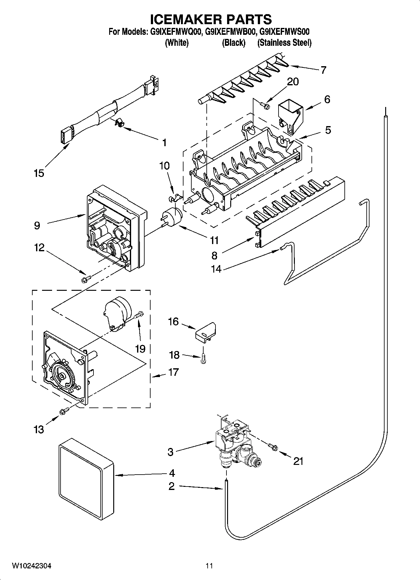 06 - ICEMAKER PARTS