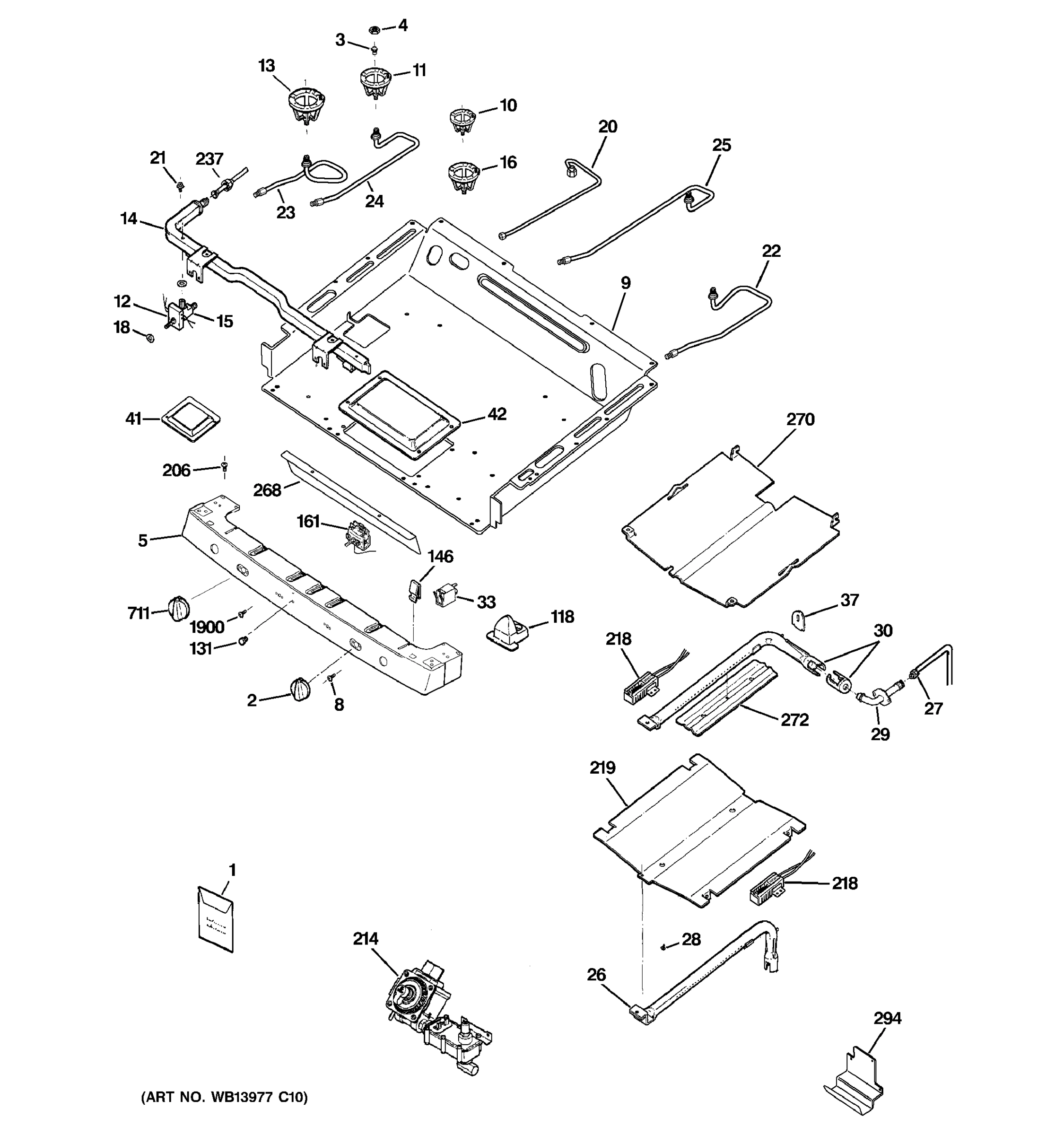 GAS & BURNER PARTS