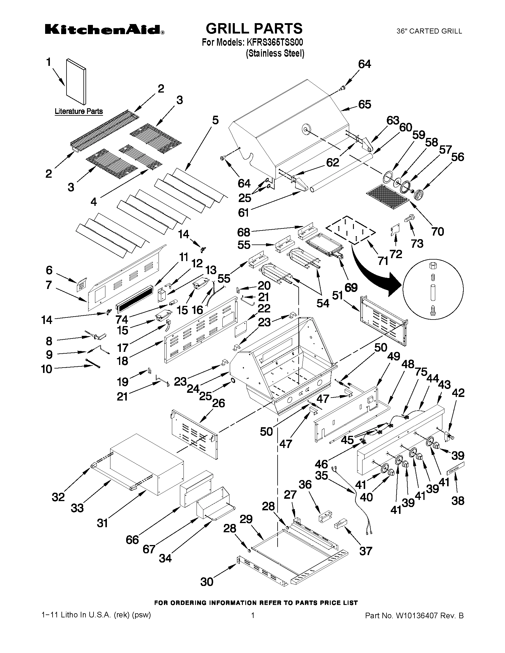 01 - GRILL PARTS